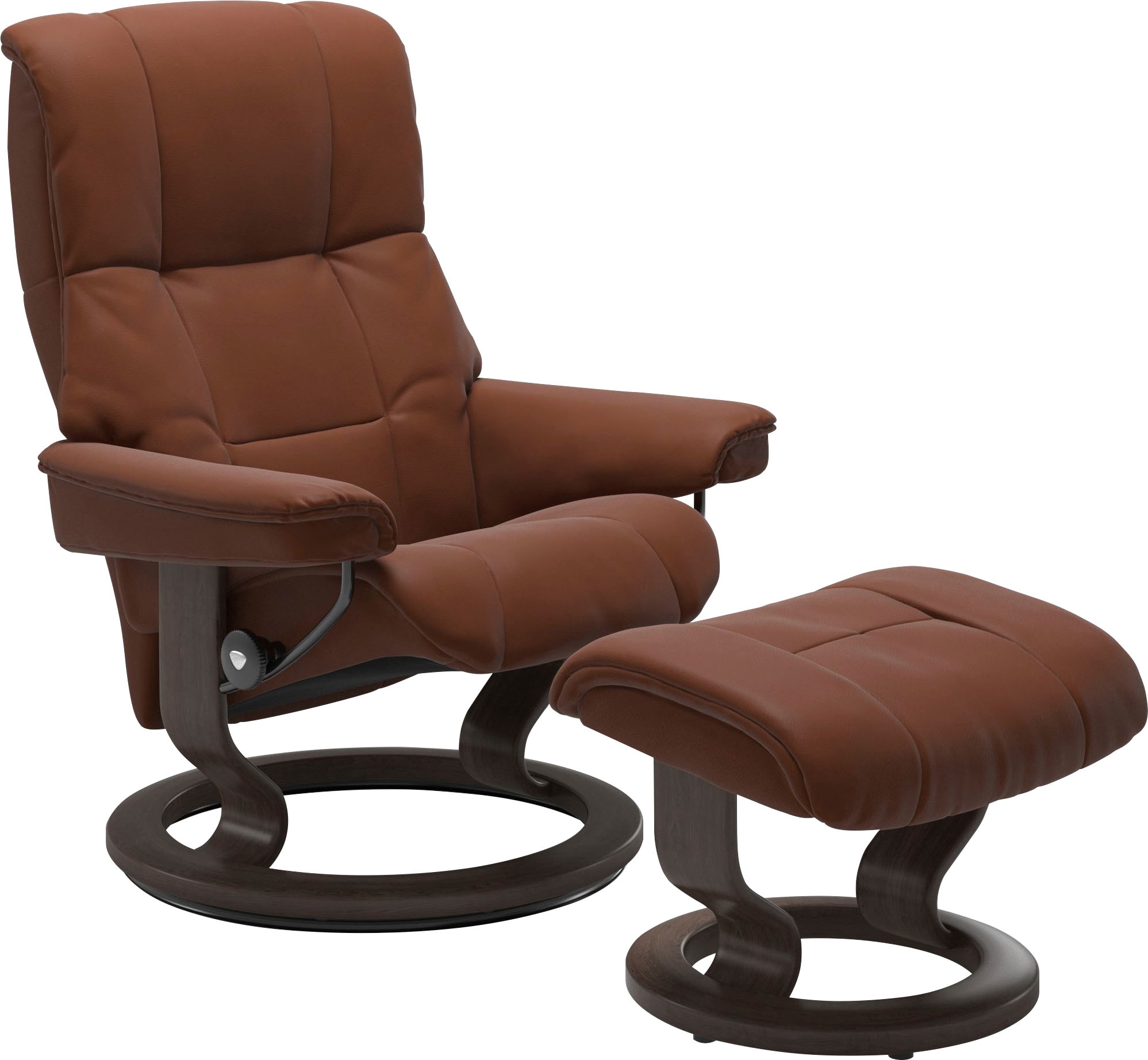 Stressless Relaxsessel "Mayfair" Relaxsessel mit Hocker, mit Hocker, mit Classic Base, Größe S, M & L, Gestell Wenge