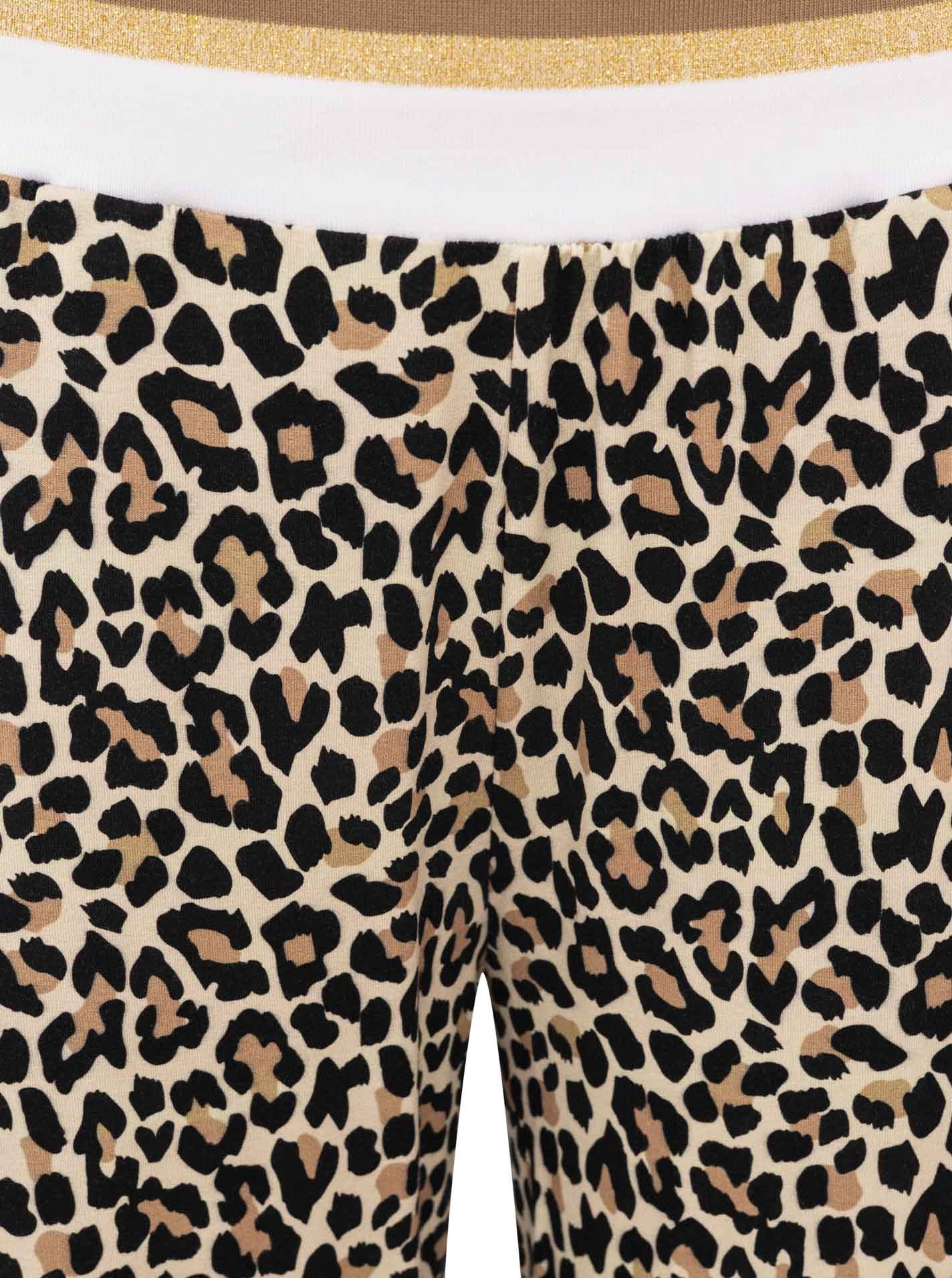 Zwillingsherz Stoffhose »"Leo"«  Elastischer Bund, Leomuster, fließender Stoff, leichtes Material