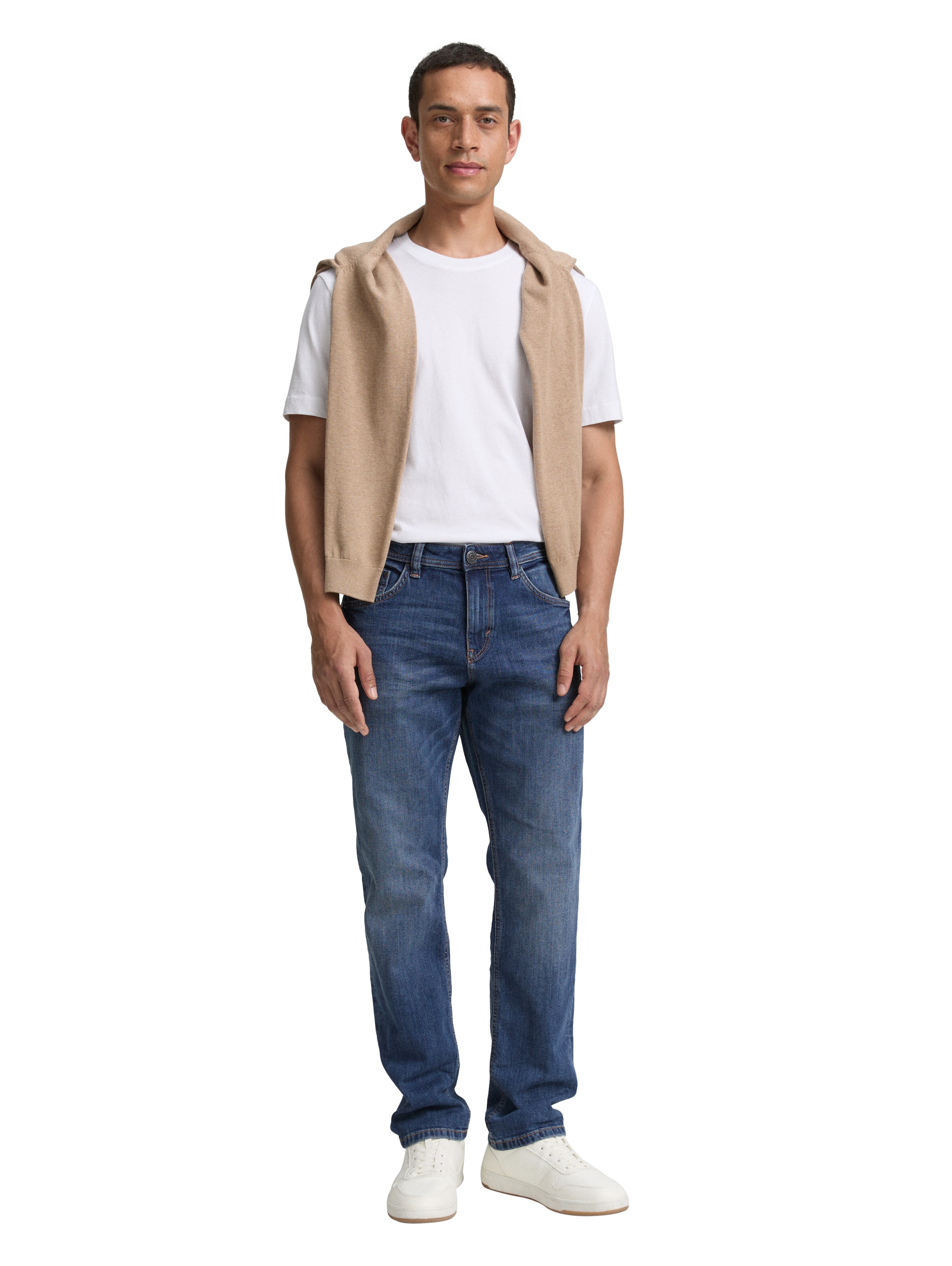 TOM TAILOR 5-Pocket-Jeans »MARVIN«, mit kleinem Logo-Print