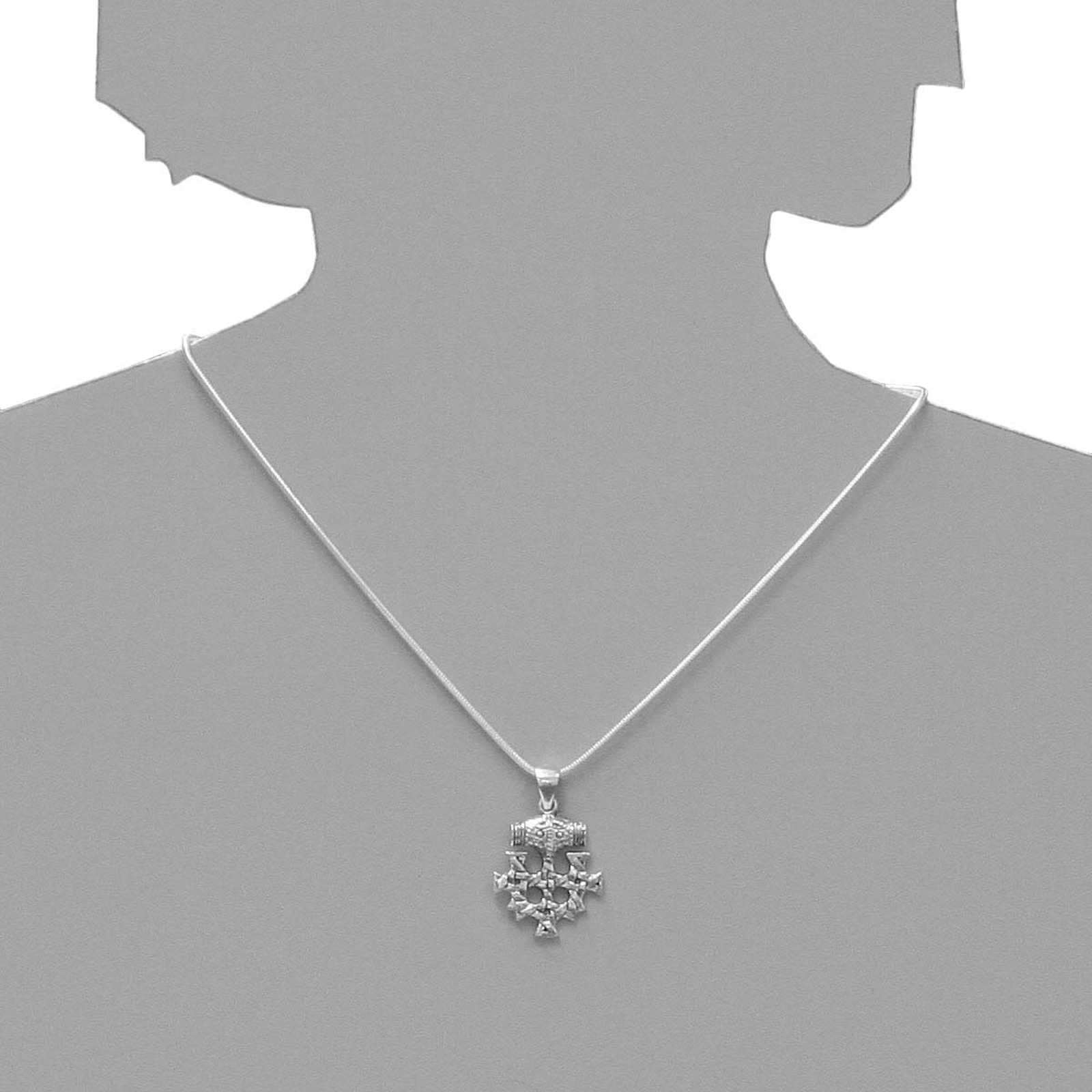Kettenanhänger OSTSEE-SCHMUCK "Ostsee-Schmuck Anhänger Hiddensee 25 x 23 mm", weiß, Schmuckanhänger, Damen, 35 x 23mm, Silber 925 (Sterlingsilber), 5,6 g, Kettenanhänger 5
