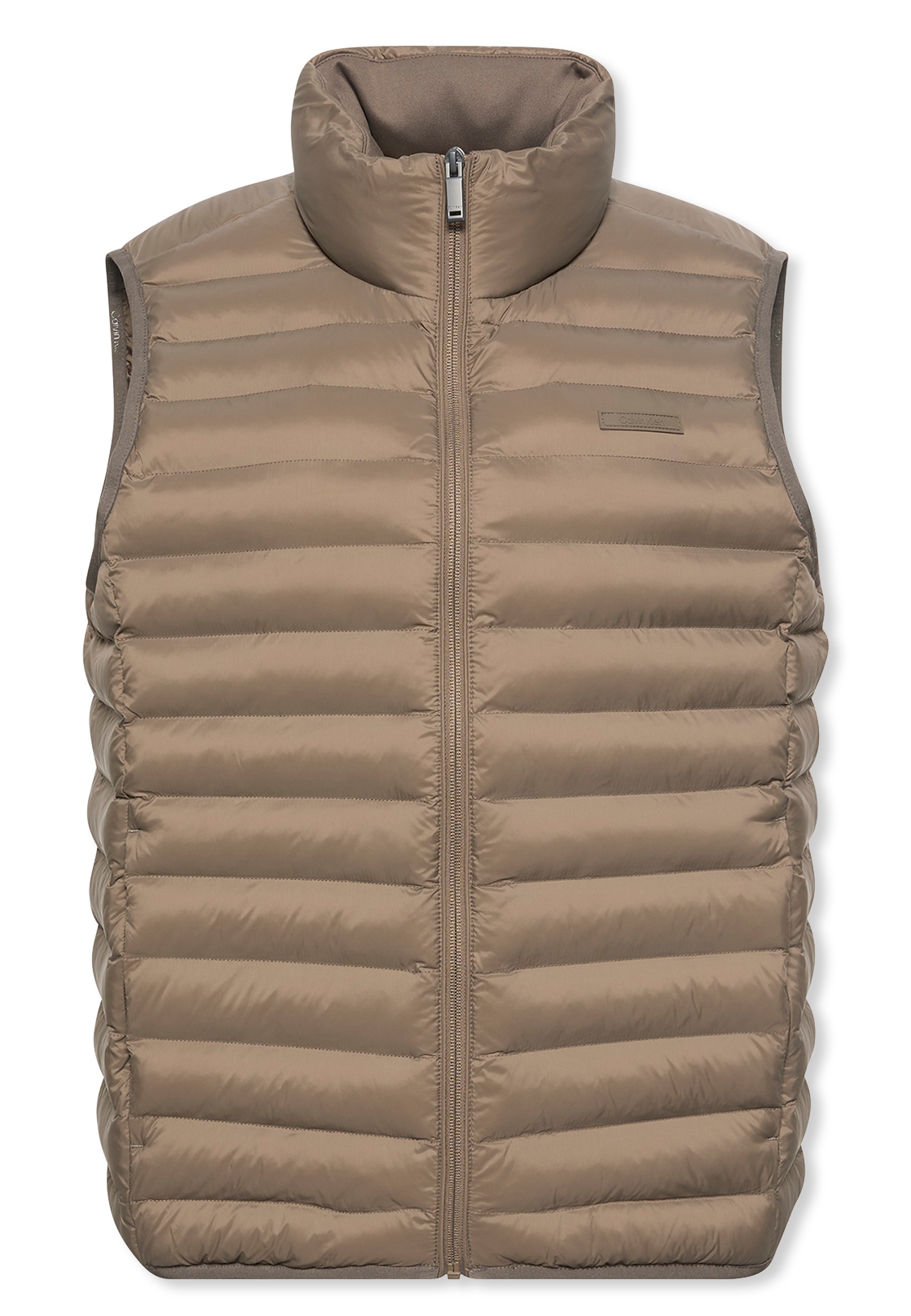 Calvin Klein Steppweste »SLVLSS LT WT NYLON PUFFER VEST«, Mit Rundhalsausschnitt