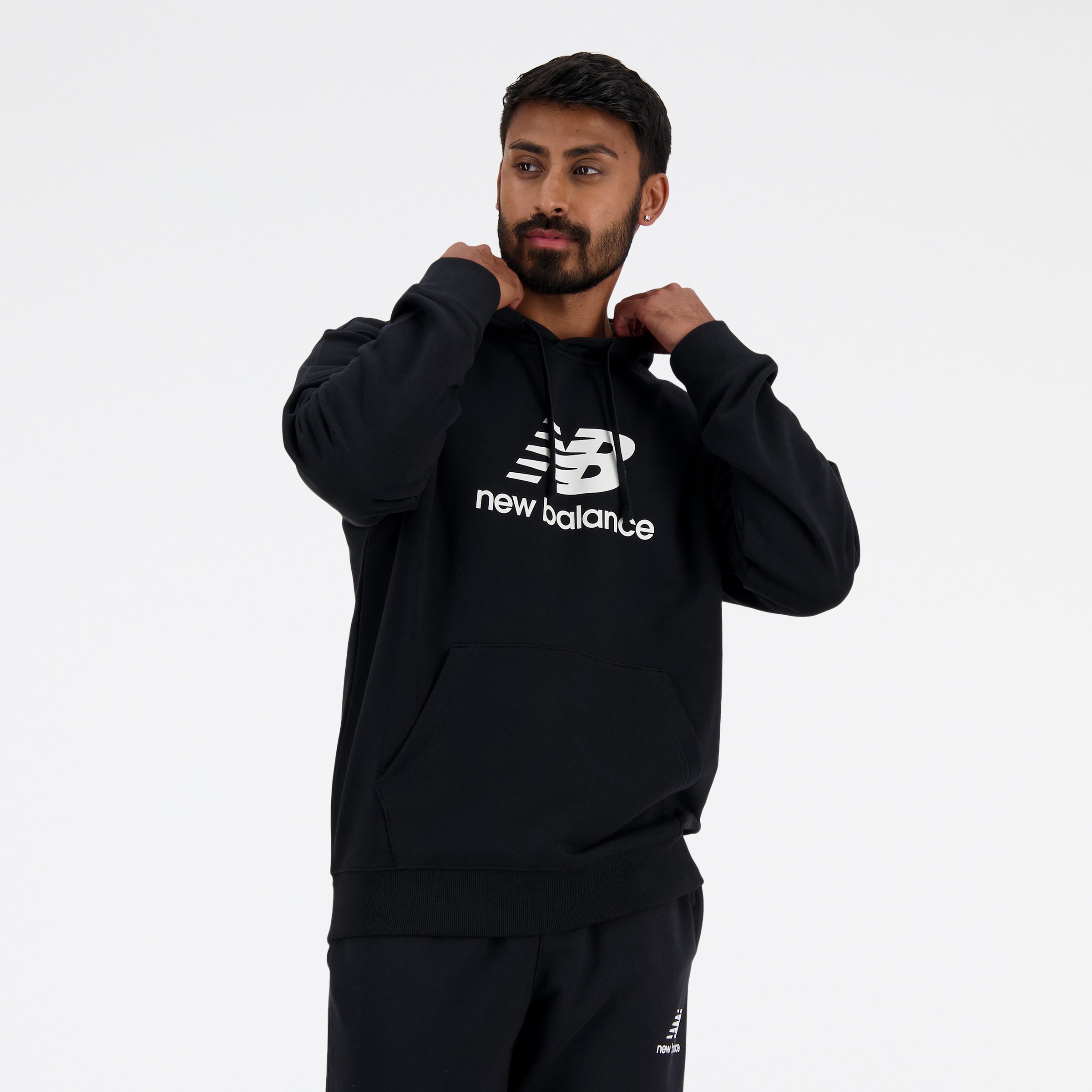New Balance Kapuzensweatshirt "Sport Essentials French Terry Logo Hoodie" günstig online kaufen