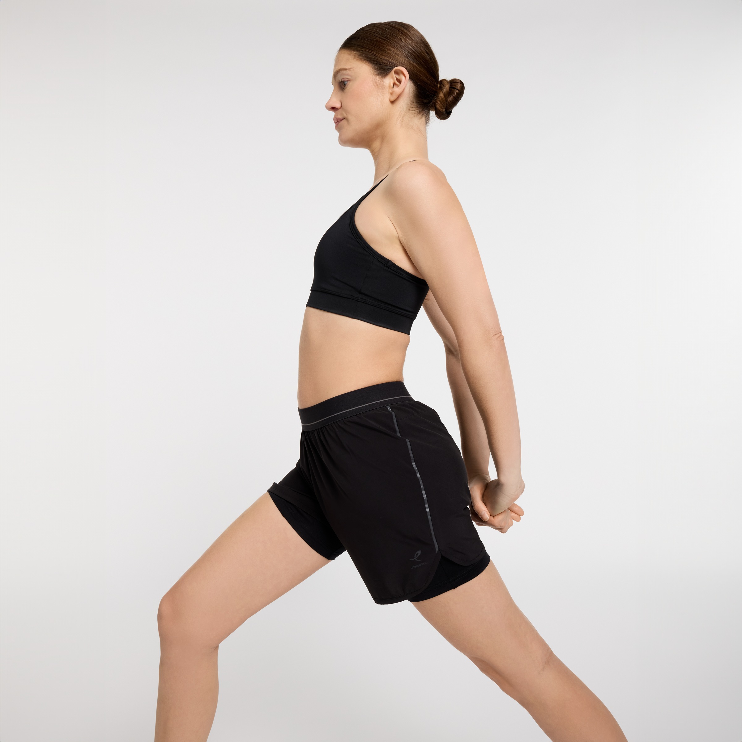 Energetics Laufshorts »DA.-SHORTS ISOLDA II W«  mit elastischer Außenhose, atmungsaktives DRY PLUS ECO-Fasersystem