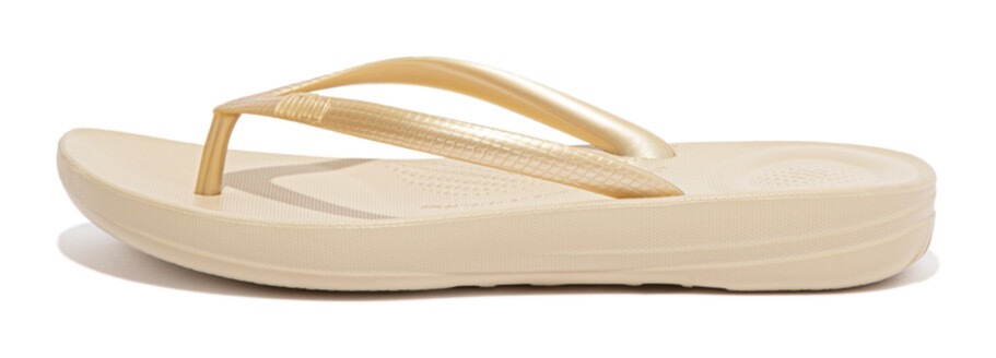 Fitflop "IQUSHION", Keilabsatz, Sommerschuh, Schlappen in schmaler Form