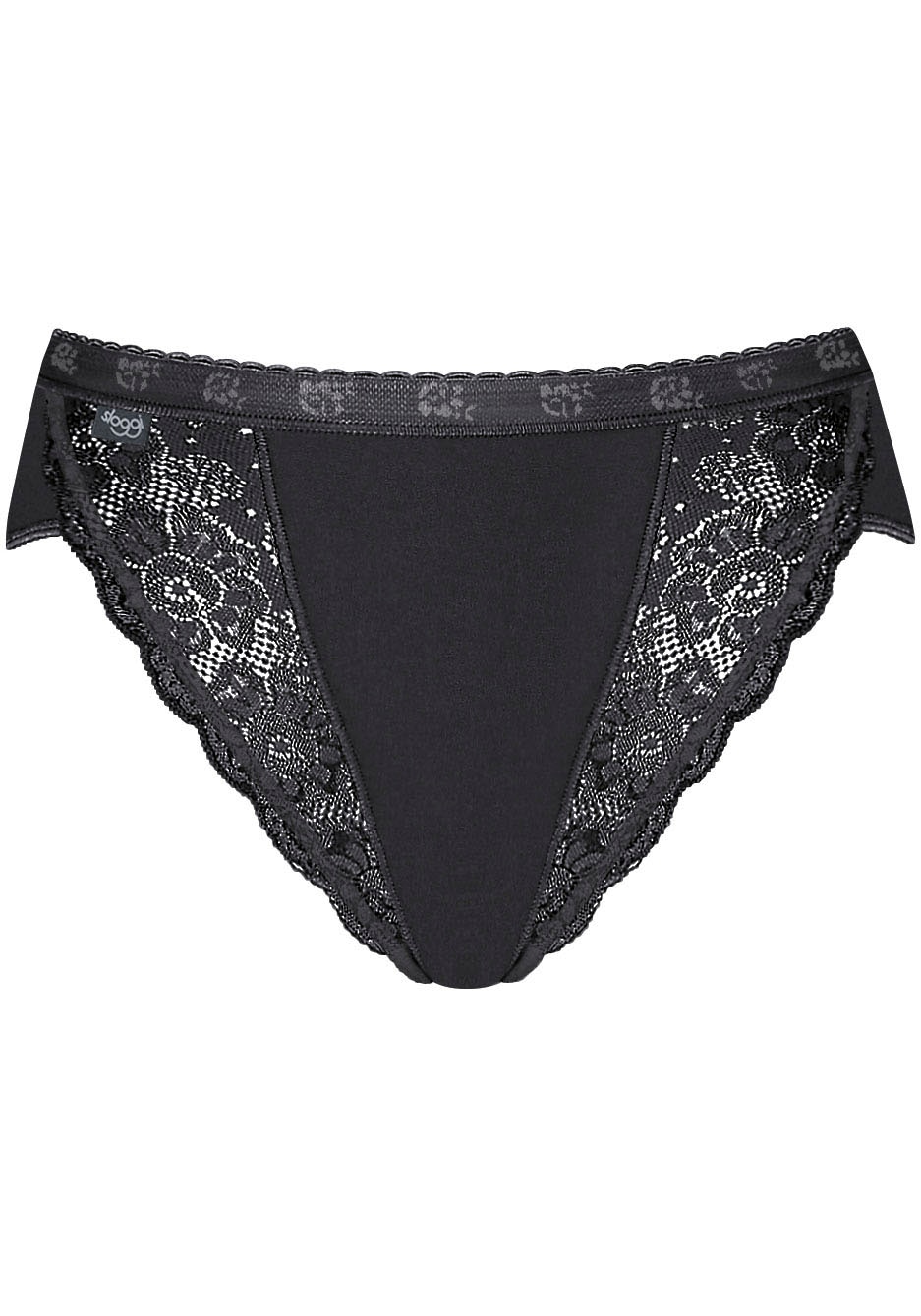 sloggi Tai-Slip »Chic Tai 4P«, (4er Pack), Damenslip mit elastischen Spitzeneinsätzen