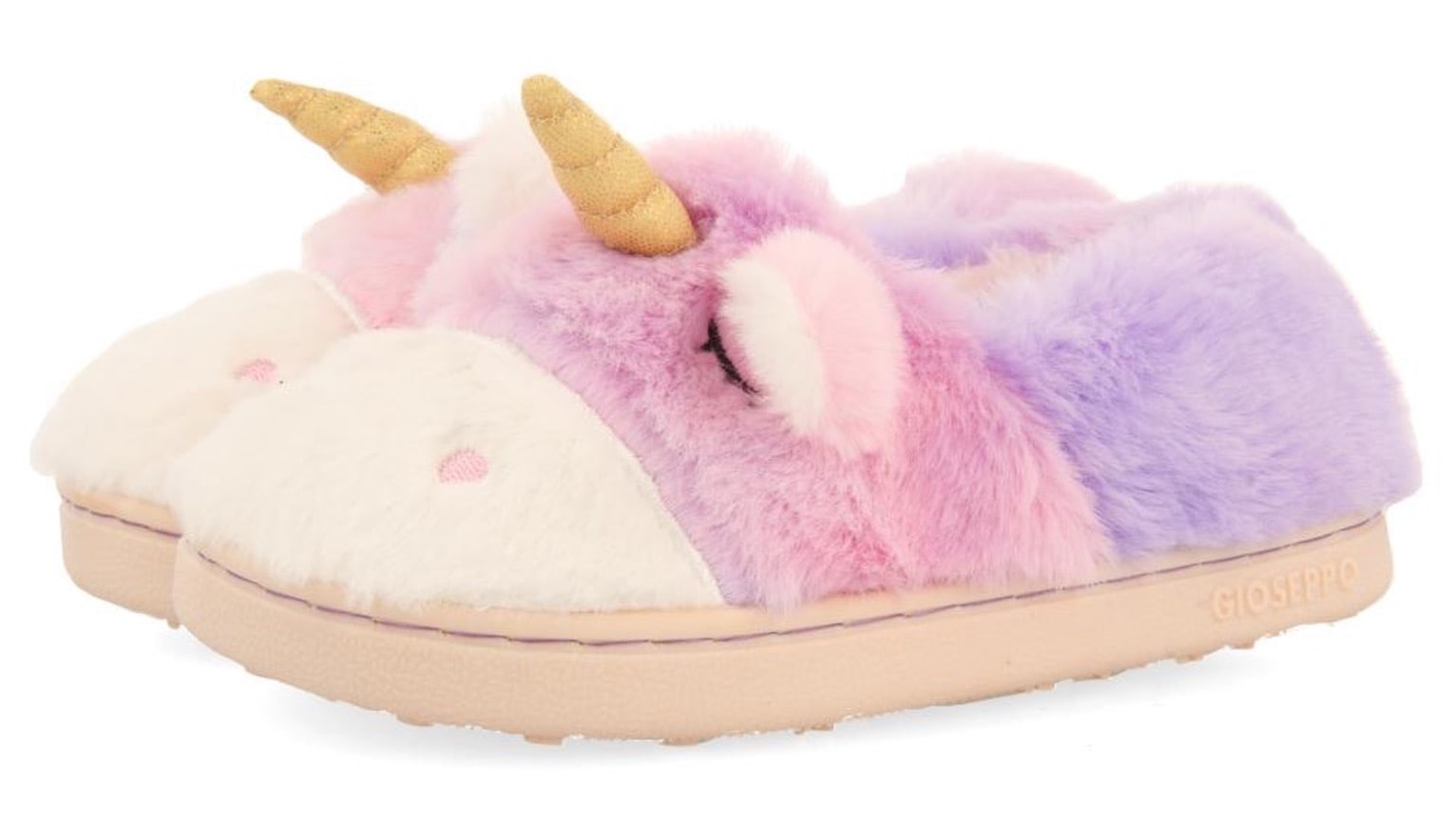 Hausschuh »ELMIRA«, Einhorn Hausschuh, Winterschuh mit Warmfutter