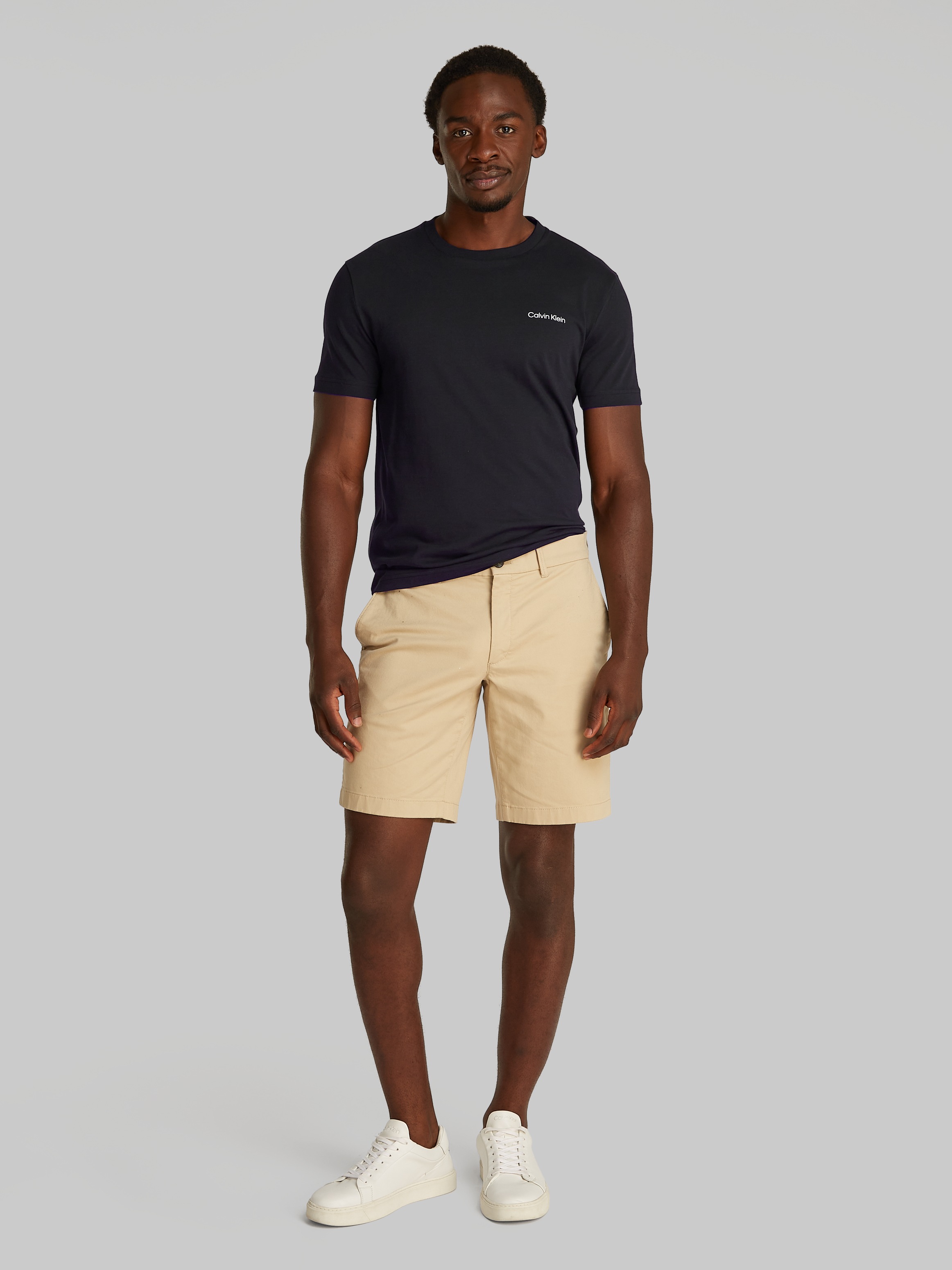 Thumbnail - Calvin Klein T-Shirt "CP-LINEAR BOX LOGO T-SHIRT", in Unifarbe