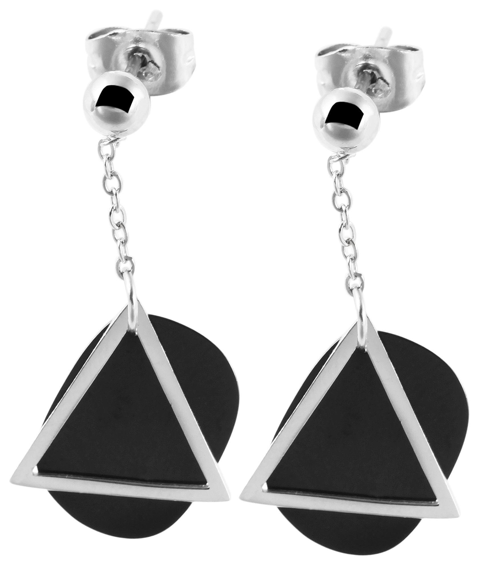 Adelia´s Paar Ohrhänger "Ohrringe – Ohrstecker aus Edelstahl" Ideal als Geschenk zum Weihnachten