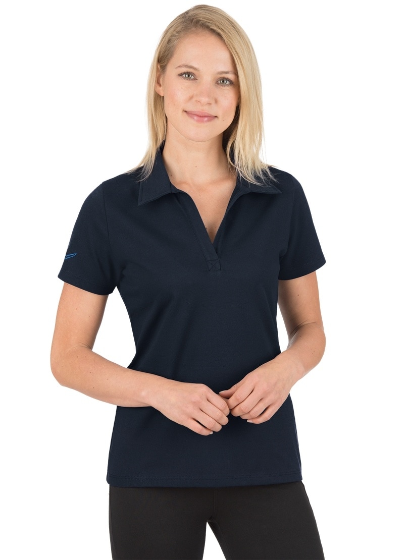 Trigema Poloshirt »TRIGEMA Poloshirt ohne Knopfleiste« für bestellen | BAUR