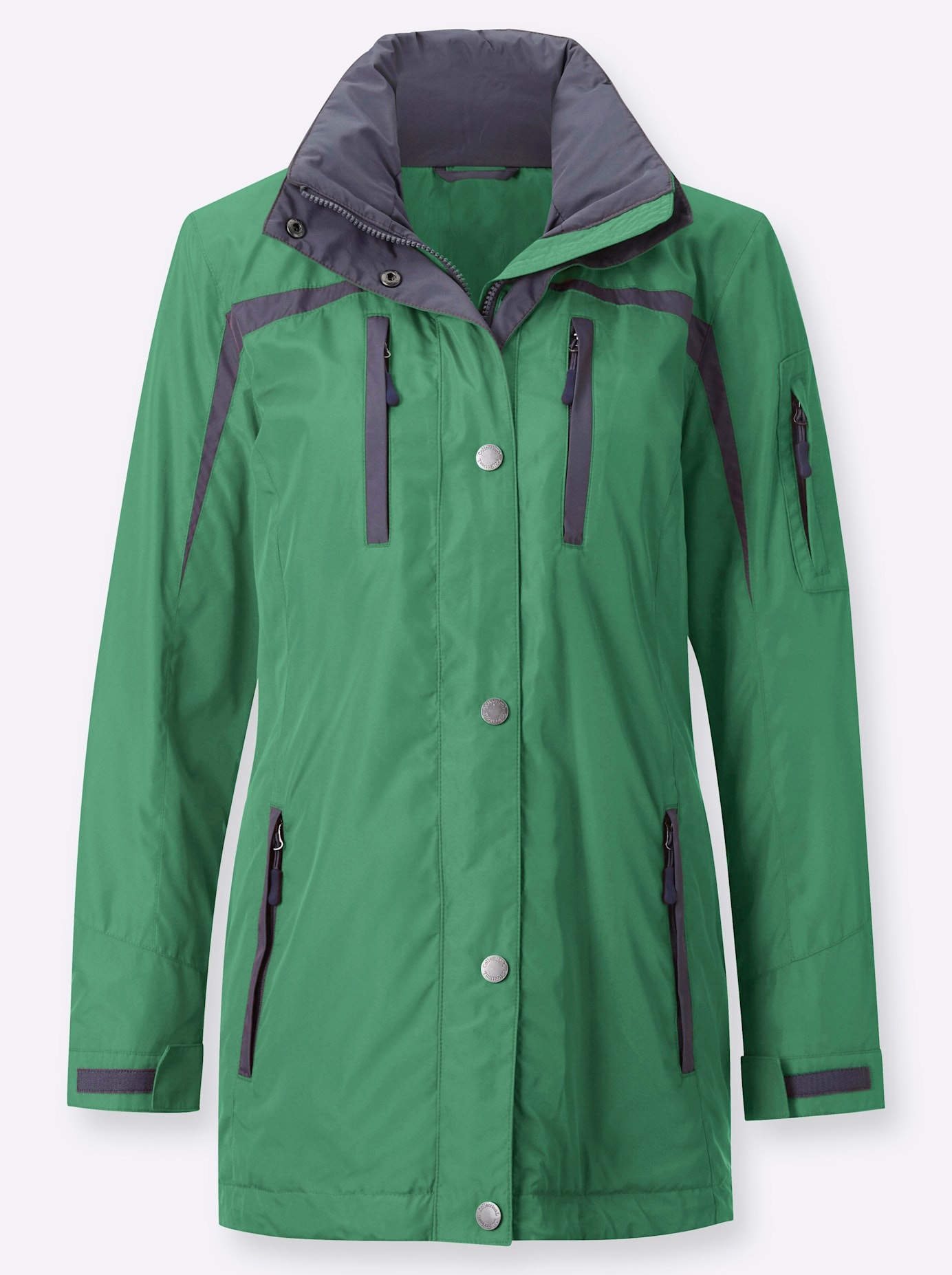 Thumbnail - Casual Looks Funktionsjacke mit Kapuze