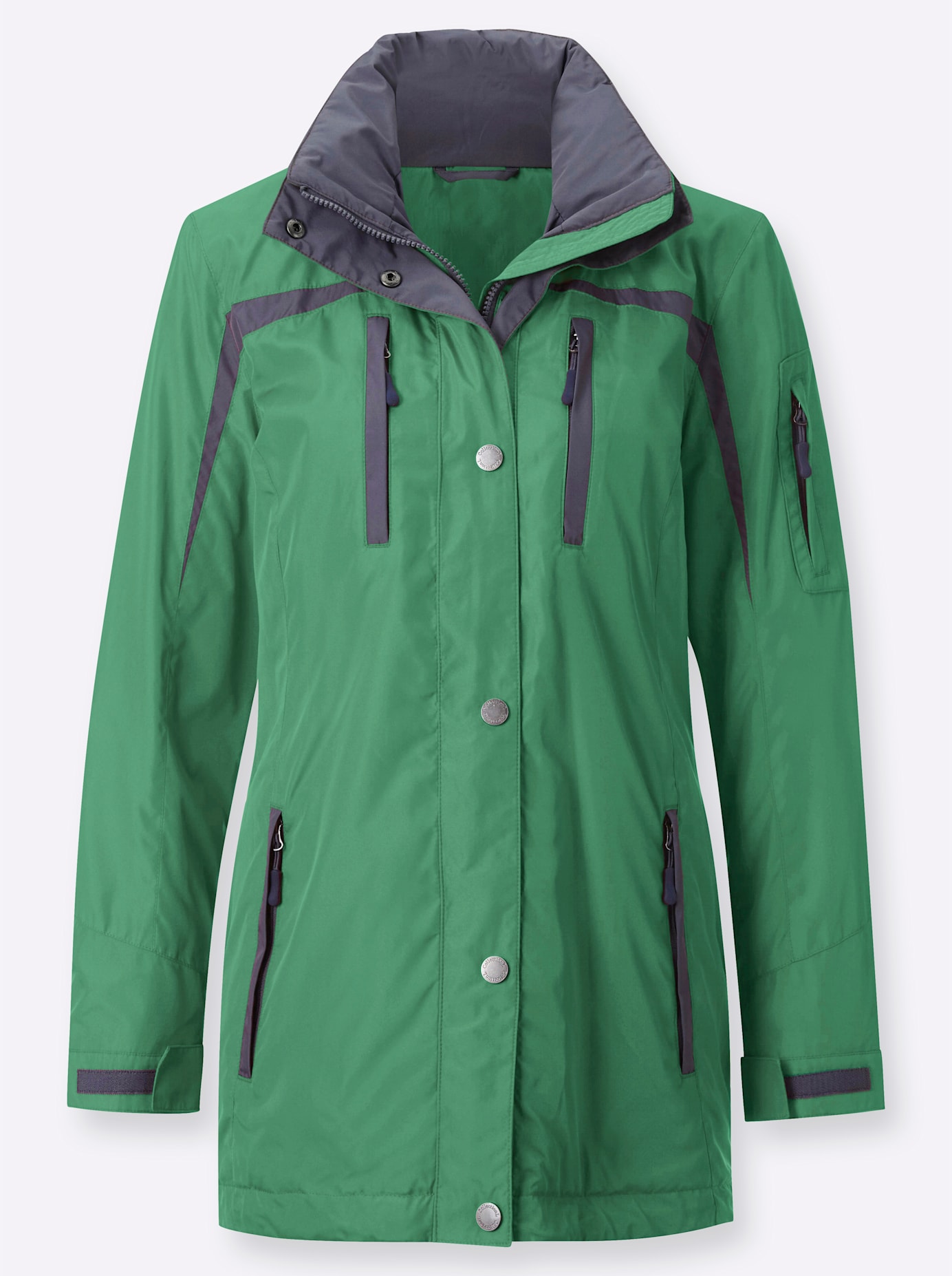 Thumbnail - Casual Looks Funktionsjacke mitKapuze