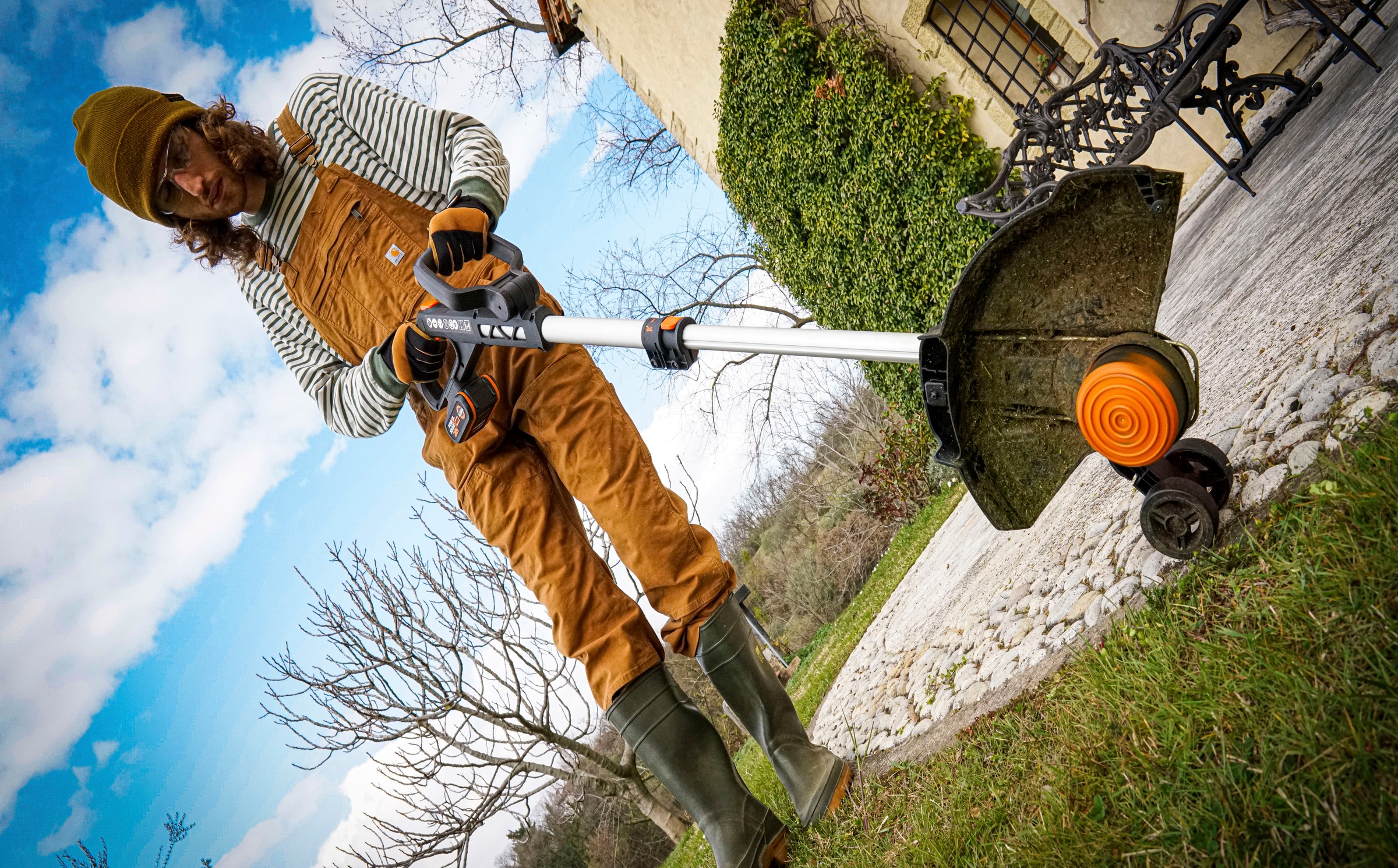Worx Akku-Rasentrimmer »Nitro WG173E.9«, 3-IN-1 Funktion, bürstenloser Motor, ohne Akku und Ladegerät