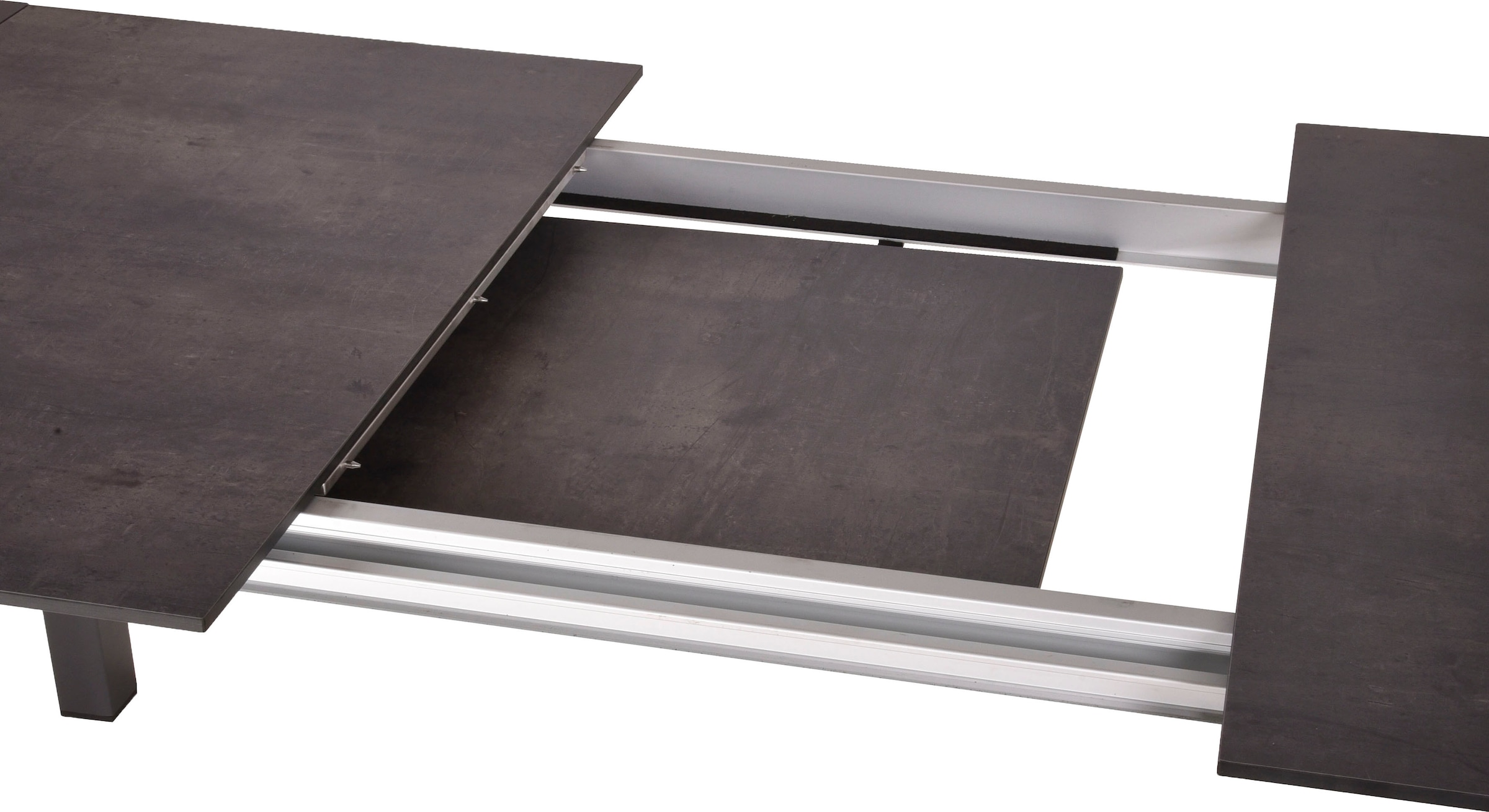 Garden Pleasure Garten-Essgruppe »SOPHIA«, (9 tlg., 1x Ausziehtisch, 8x Stapelstuhl), Ausziehbarer Tisch, Stühle stapelbar, geeignet für 8 Personen