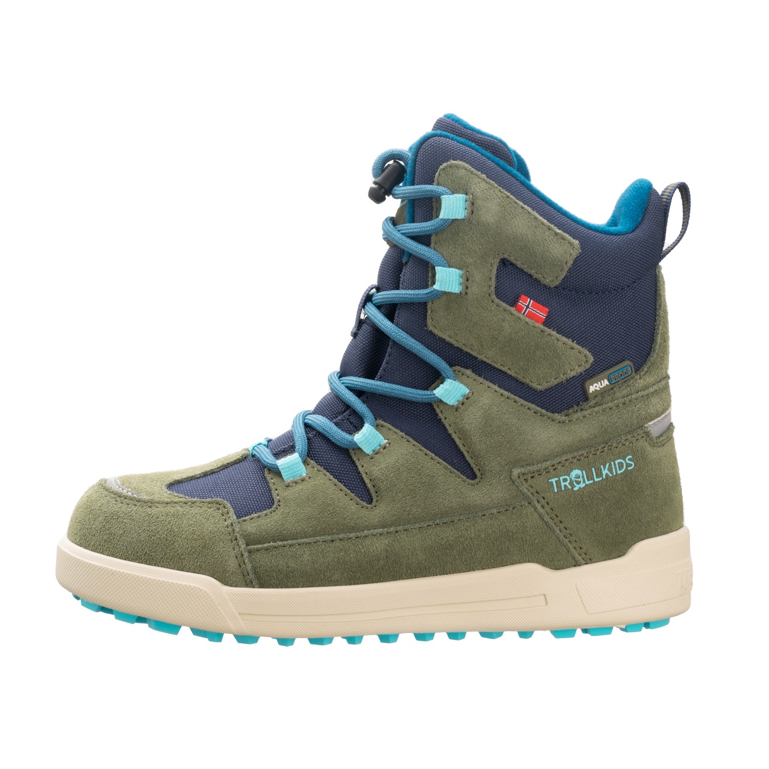 TROLLKIDS Winterstiefel »KIDS FINNMARK WINTER BOOTS«, wasserdicht, Schnellverschluss mit Schnürsenkel