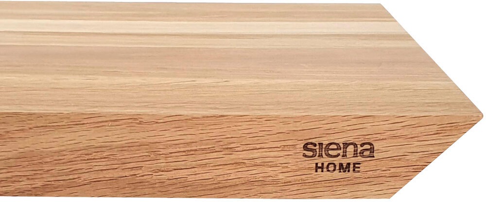 Siena Home Bratpfanne »FERMO«, Gusseisen, (Set, 2 tlg.), schmiedeeisern,28  cm, hoch, Induktion, mit Schneidebrett BRESCIA 45° bestellen | BAUR | Bratpfannen