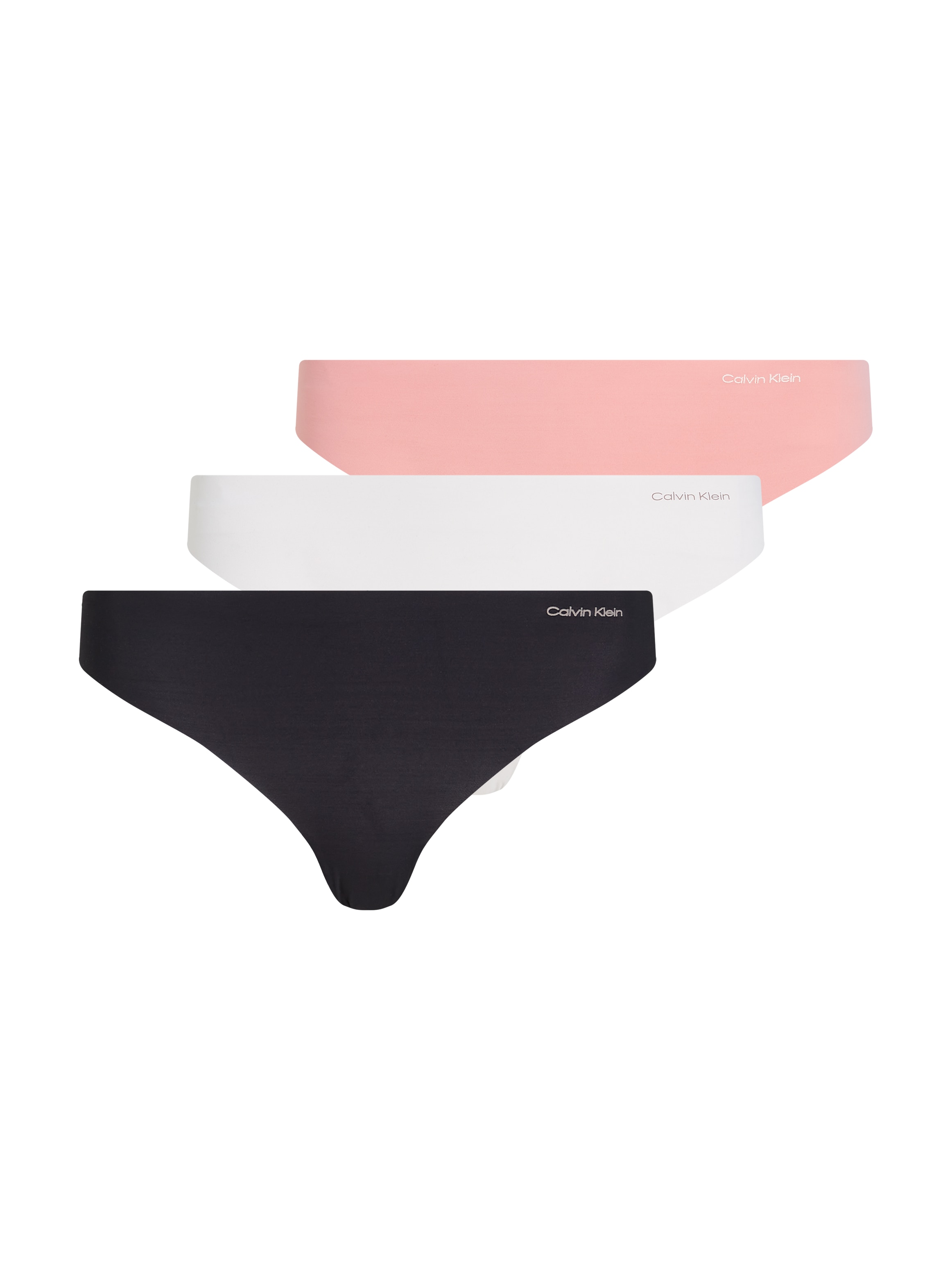 Calvin Klein Underwear Tanga »THONG 3PK«, (Packung, 3er-Pack), mit Logo-Schriftzug