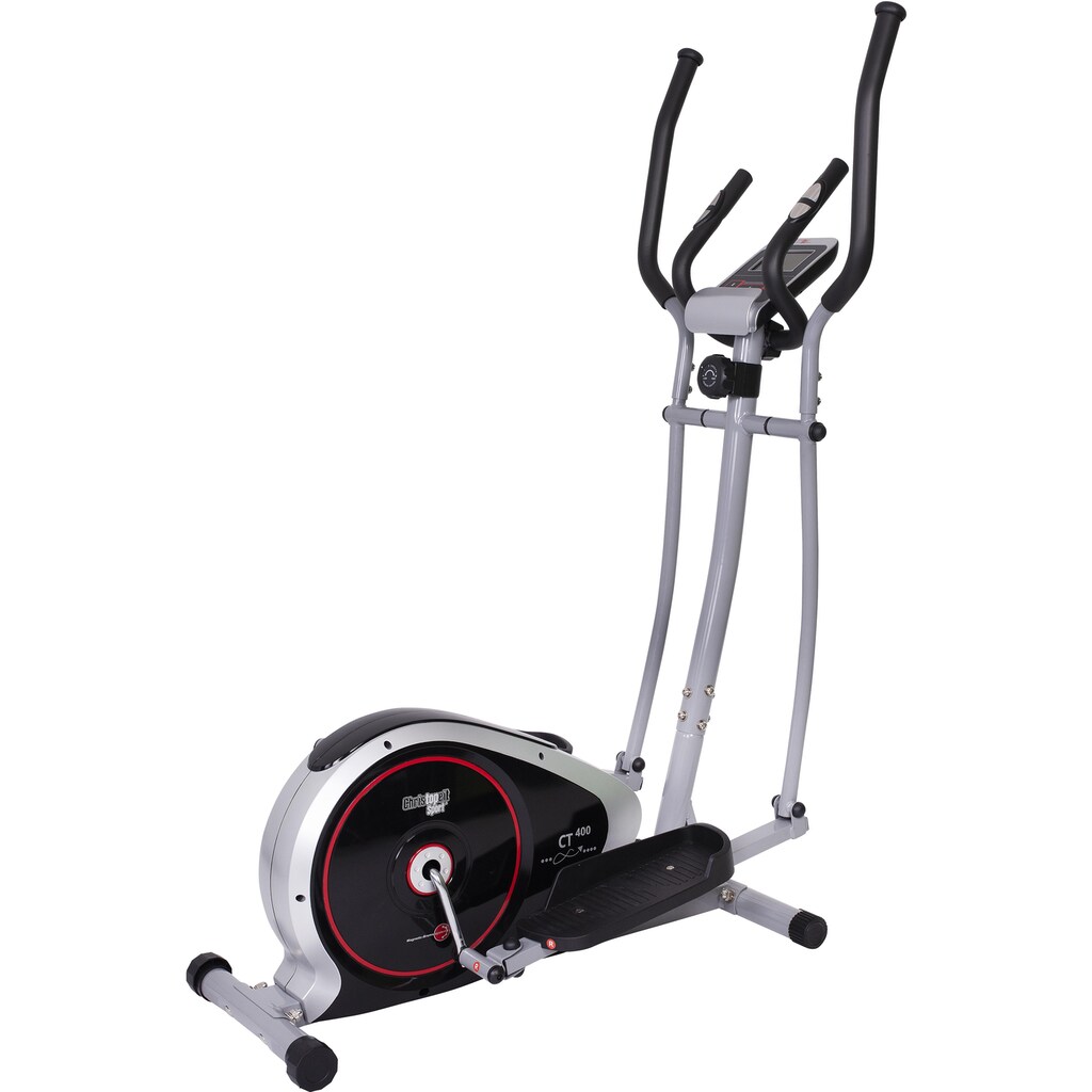 Christopeit Sport® Crosstrainer »CT 400«, Computer mit Tablet- und Smartphonehalterung