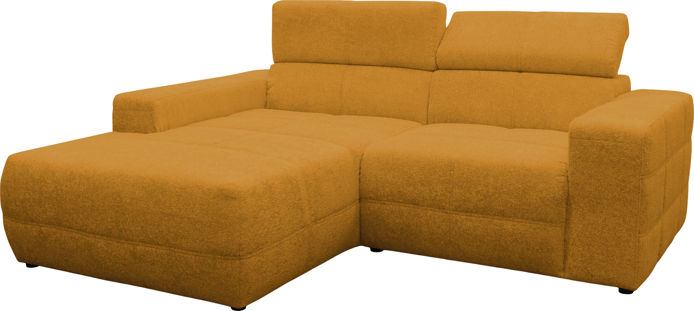 OTTO home Ecksofa »Ballerup« Mit Kopfteilverstellung, wahlweise mit Sitztiefenverstellung