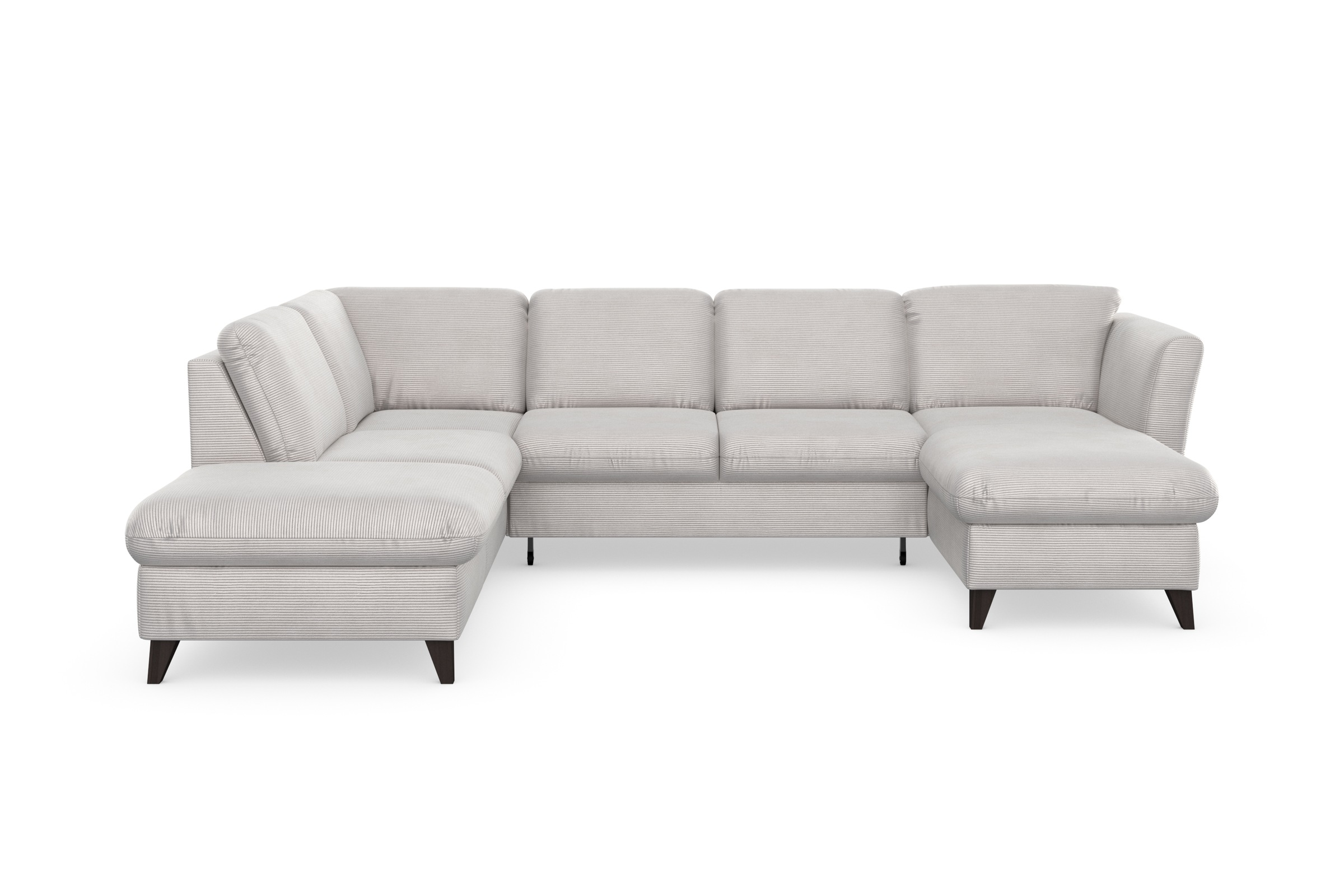 Home affaire Wohnlandschaft "Trelleborg U-Form" wahlweise mit Bettfunktion günstig online kaufen