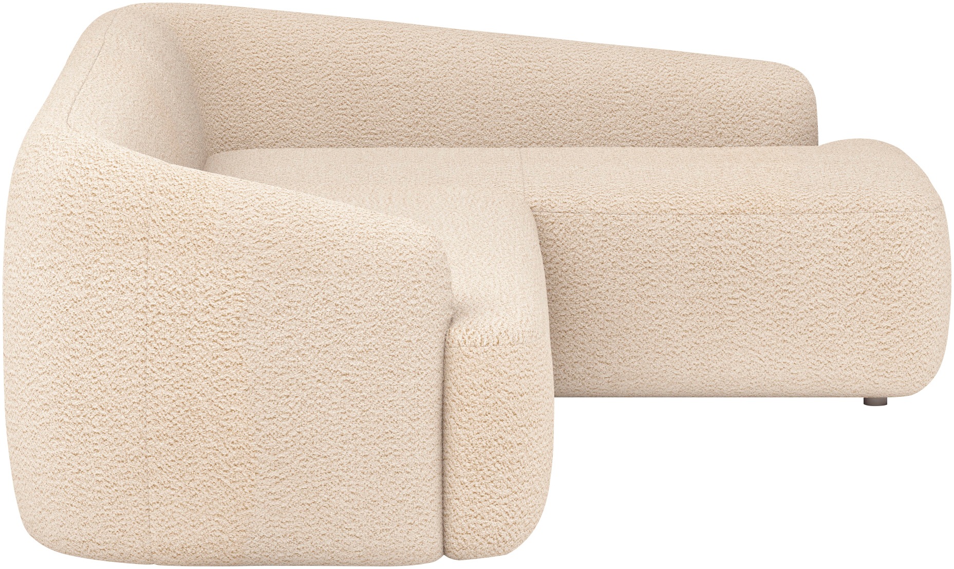 INOSIGN Ecksofa »Nergal, organisches Design, Breite 296cm, L-Form«, Modernes Design, schlichte Optik, stilvoller Blickfang im Wohnzimmer