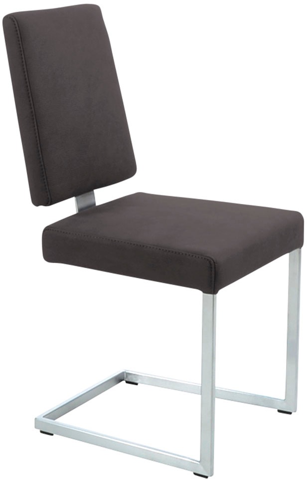 K+W Komfort & Wohnen Freischwinger () stabiles Hochkantgestell, in Leder od günstig online kaufen