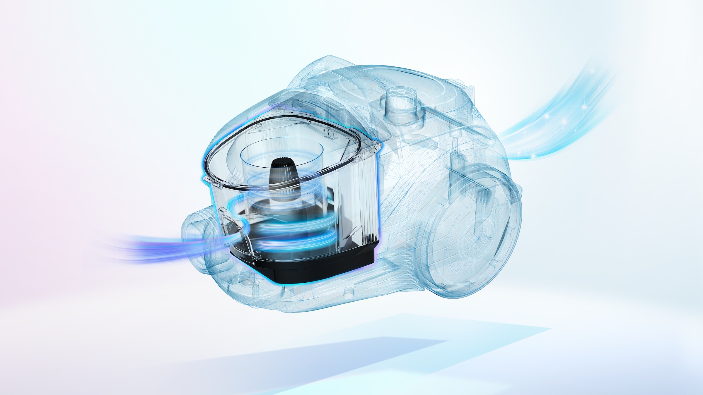 BOSCH Bodenstaubsauger »Serie 4 BGS21CAR, Hygiene-Filter, XXL-Polsterdüse, XXL-Fugendüse«, 750 W, beutellos, 10 J. Motorgarantie, ideal zur Fahrzeug-Innenreinigung, kompakt, rot