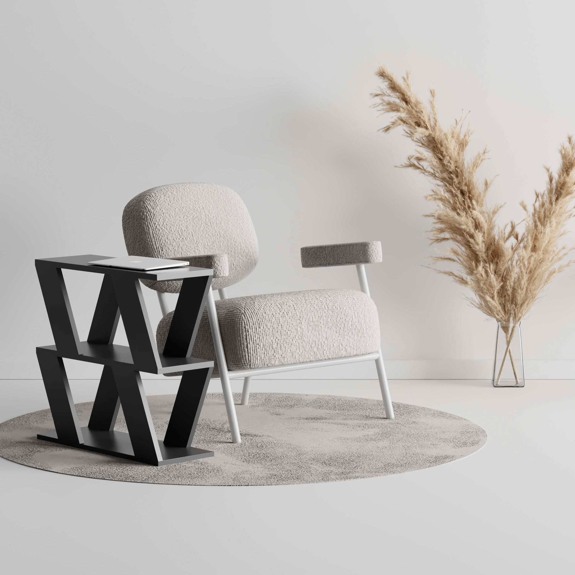 Decortie Beistelltisch »LAZENA BEISTELLTISCH«, (Packung, 1 St.), Leichte Montage, Lagerung, Platzsparend