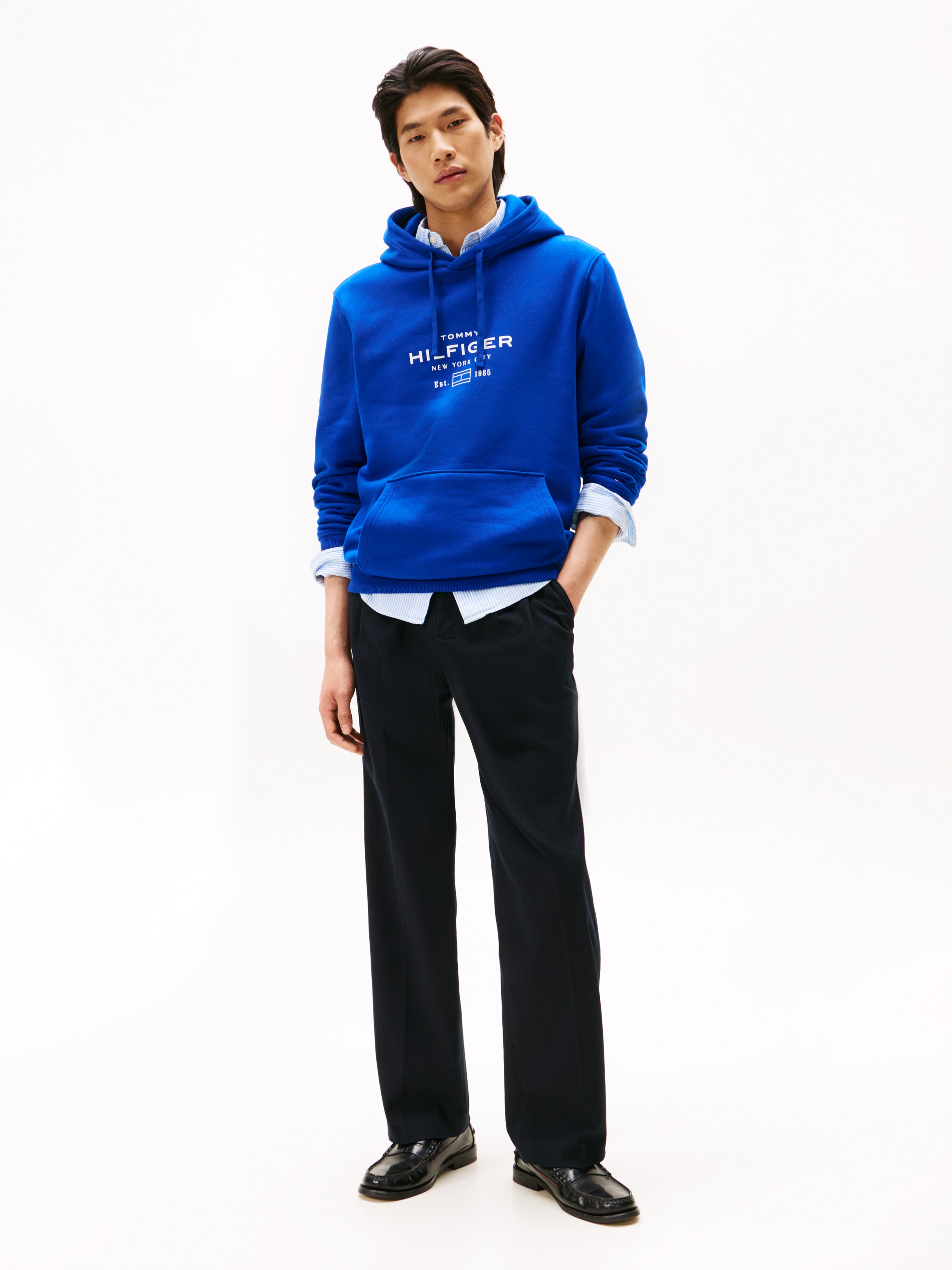 Tommy Hilfiger Kapuzensweatshirt »OVAL GRAPHIC HOODIE«, Regular fit