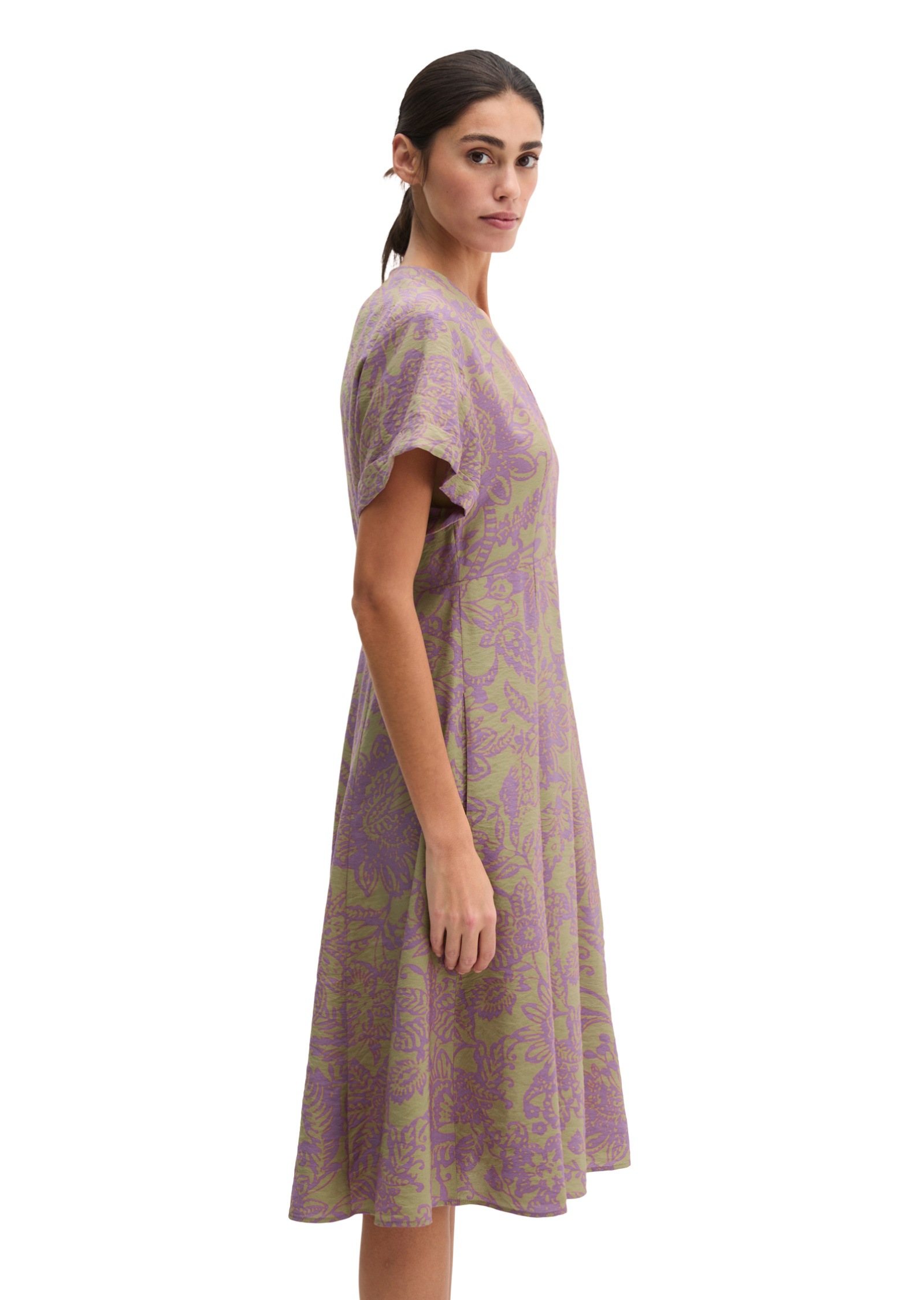 Marc O'Polo Druckkleid »aus bedrucktem Viskose-Mix«