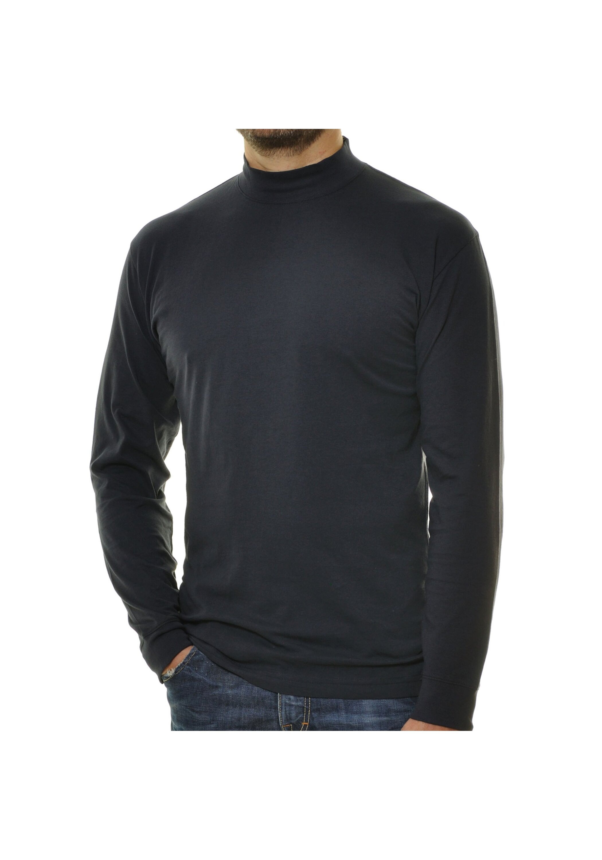 RAGMAN Longsweatshirt »Longsleeve Langarm Basic Stehkragen Regular Fit«