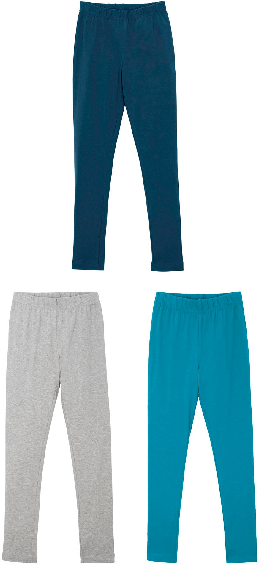 bonprix Leggings aus Baumwolle und Elasthan, skinny fit Passform, Casual Stil