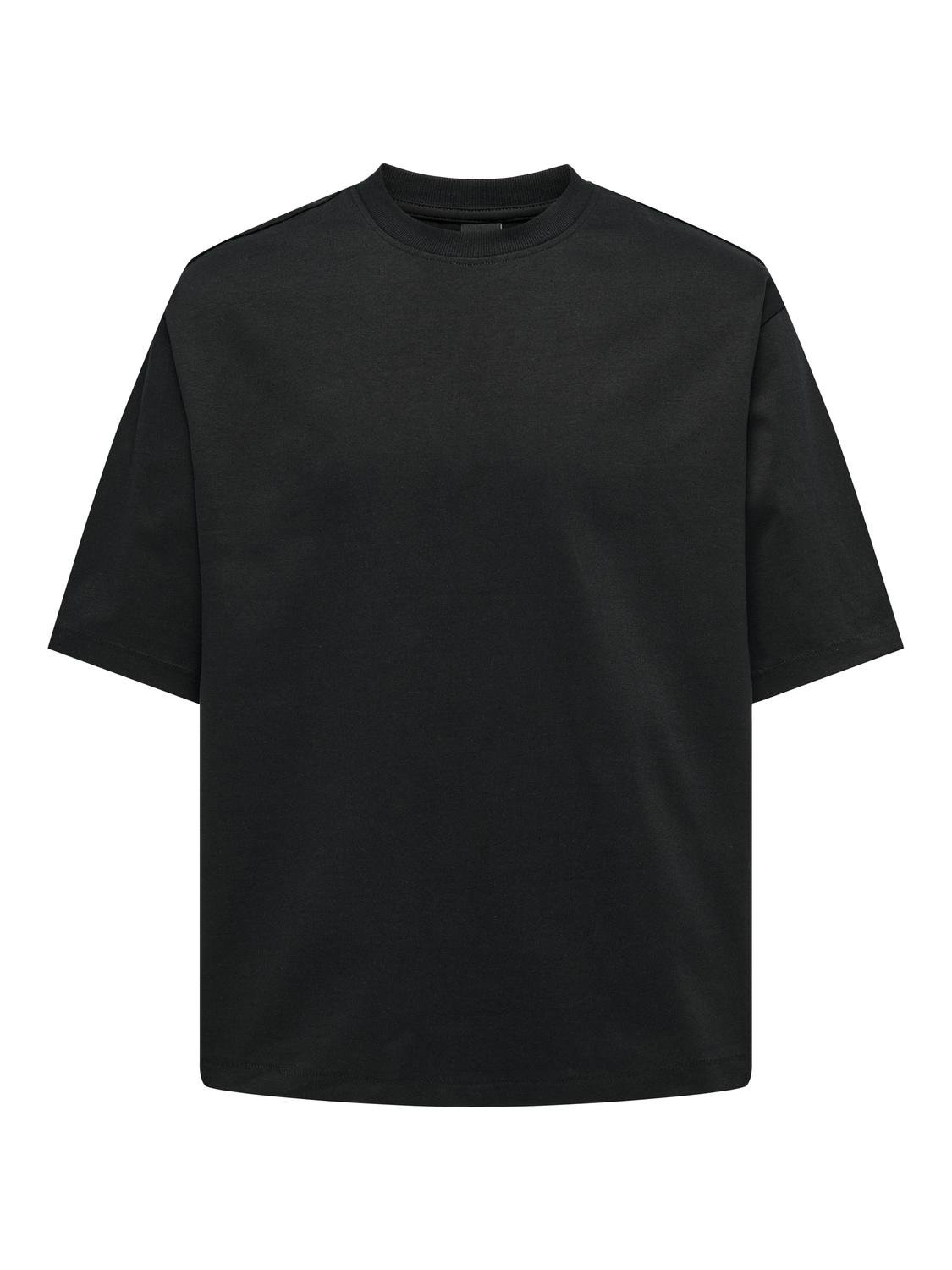 ONLY & SONS Rundhalsshirt »ONSMILLENIUM OVZ SS TEE NOOS«