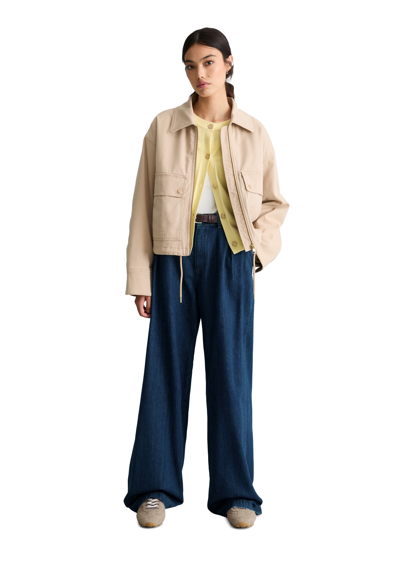 Marc O'Polo DENIM Outdoorjacke »mit abnehmbarem Teddykragen«