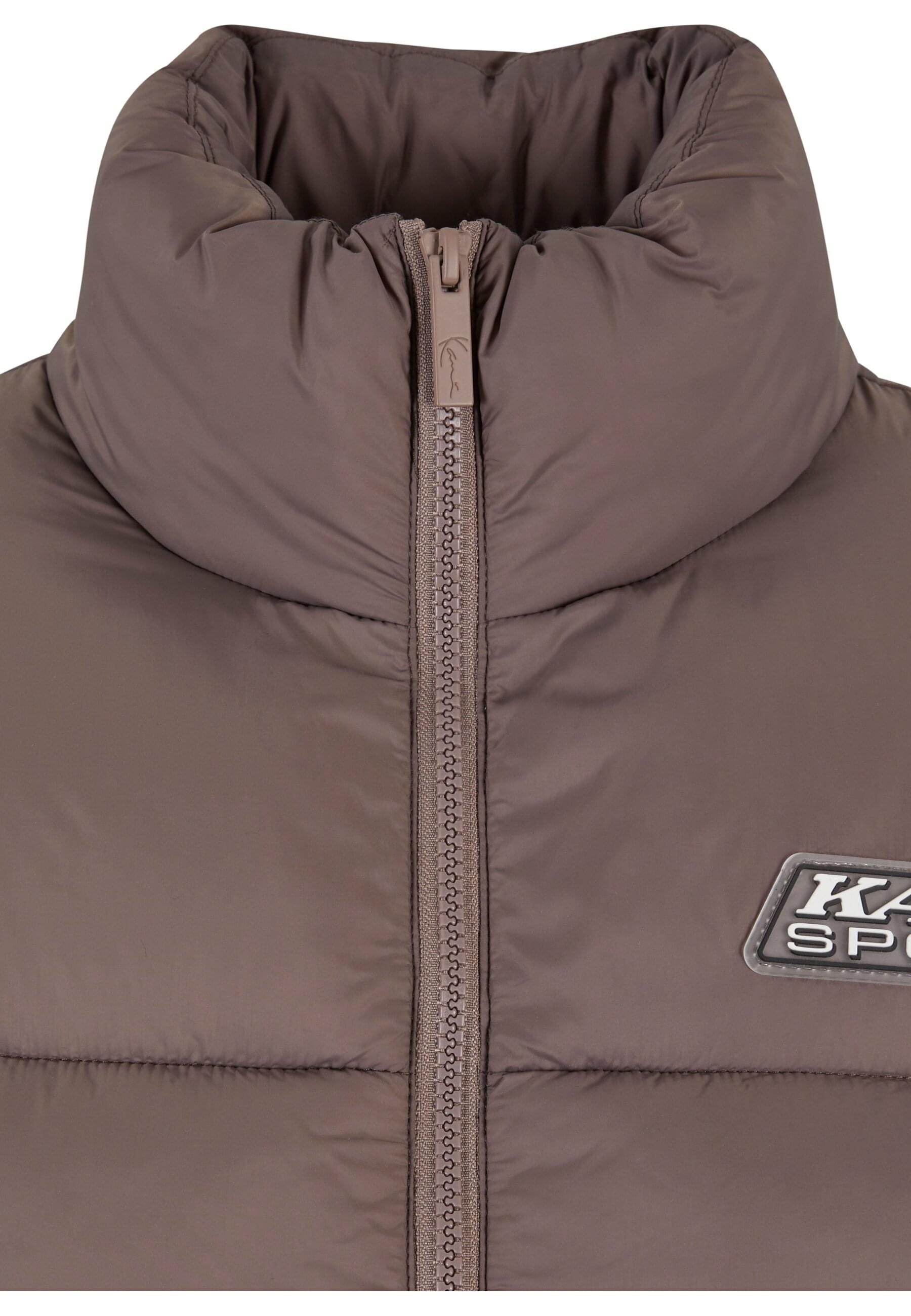 Karl Kani Winterjacke »Karl Kani Karl Kani Sport Patch Crop Puffer Jacket«, (1 St.), ohne Kapuze