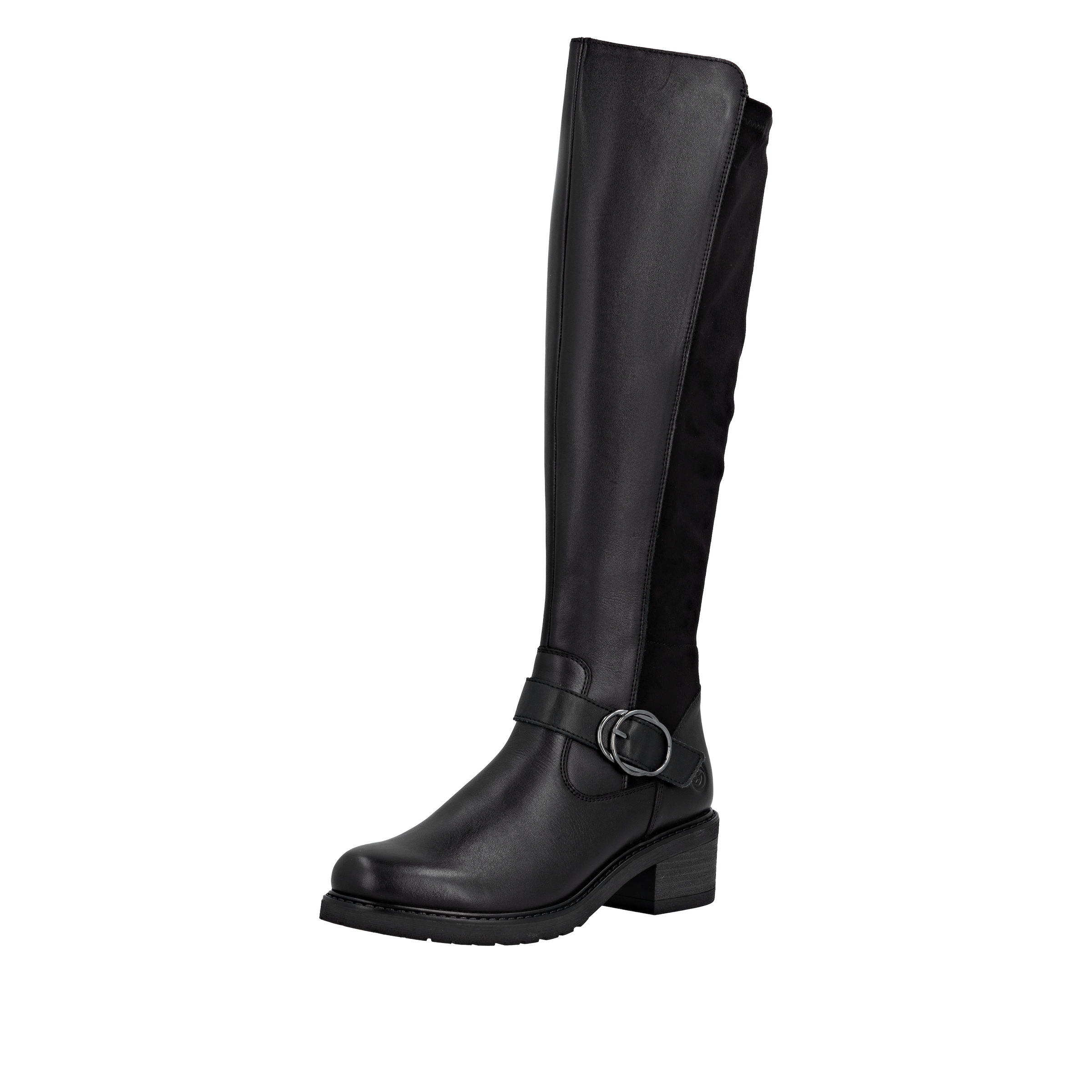 Remonte Stiefel, Langschaftstiefel, Stretch-Stiefel, Blockabsatz, Innenreiß günstig online kaufen