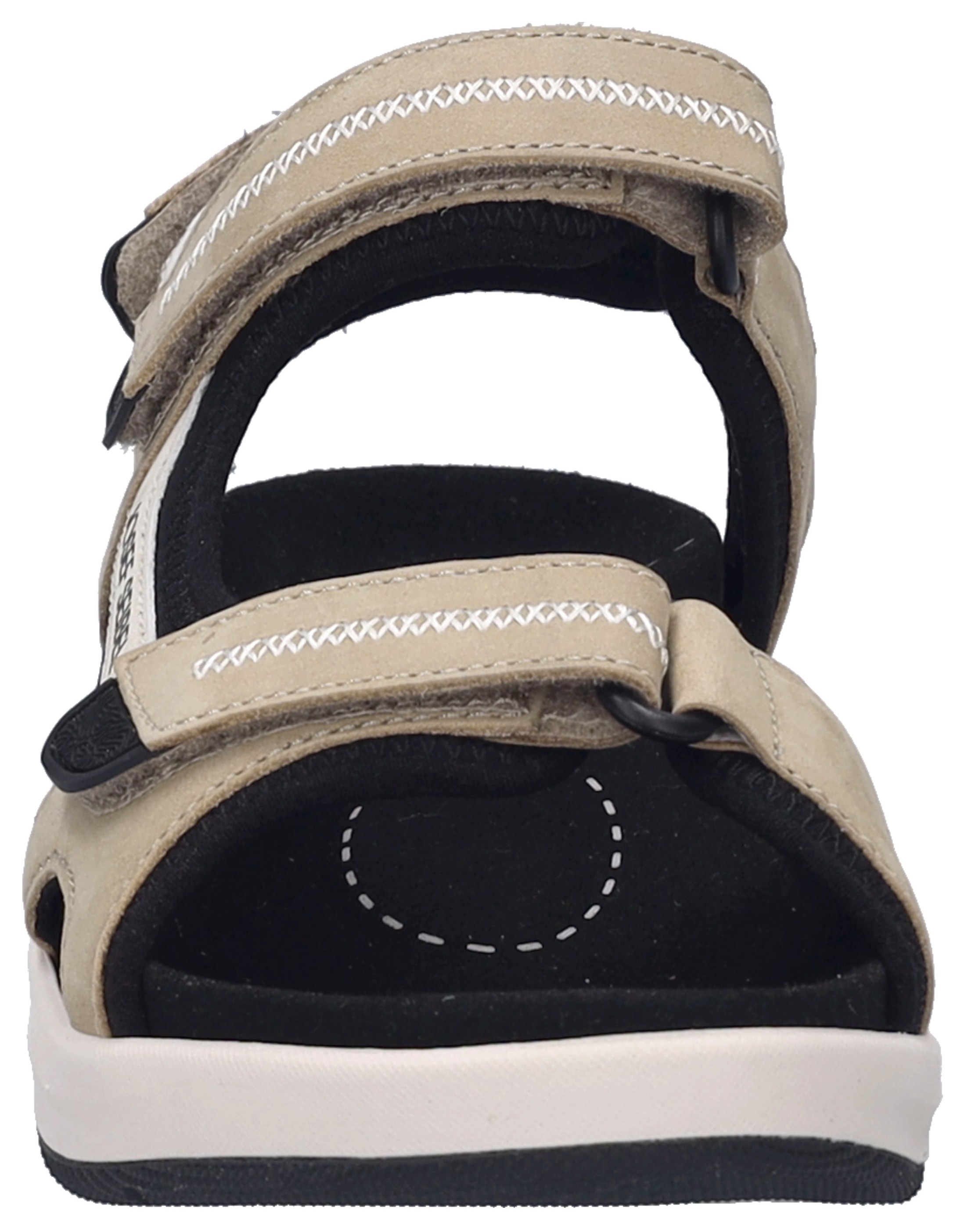 Sandale JOSEF SEIBEL "Estelle 02", Damen, Gr. 42, bunt (beige, multi), Leder, Textil, Schuhe Sandale, Trekkingsandale, Outdoorschuh mit verstellbaren Klettverschlüssen 3