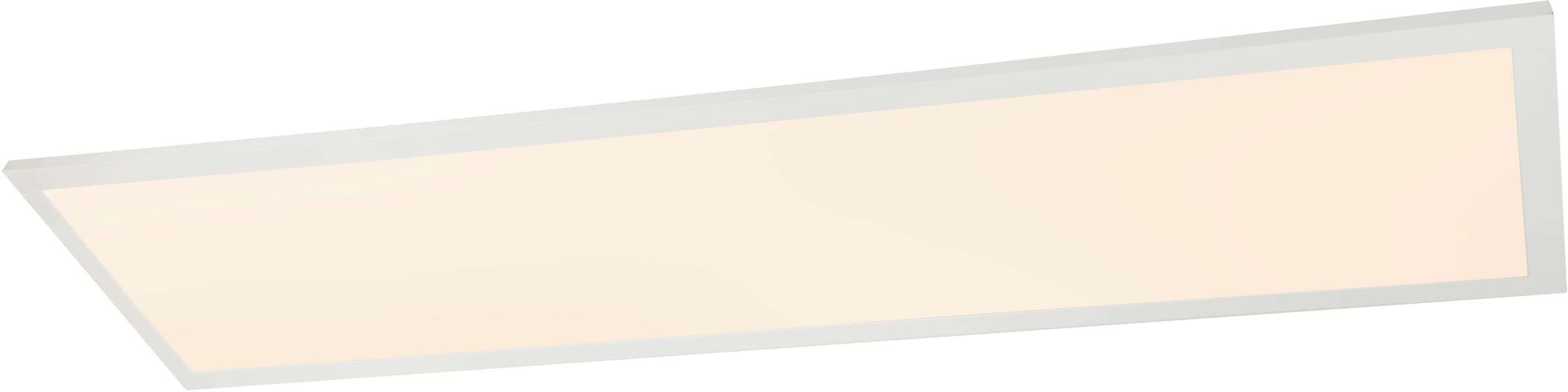GLOBO LIGHTING LED Deckenleuchte »ROSI«, Leuchtmittel LED-Modul | LED fest integriert, Deckenlampe/holzoptik/LxBxH:800x200x55mm/3000K/Wohnzimmer/Schlafzimmer