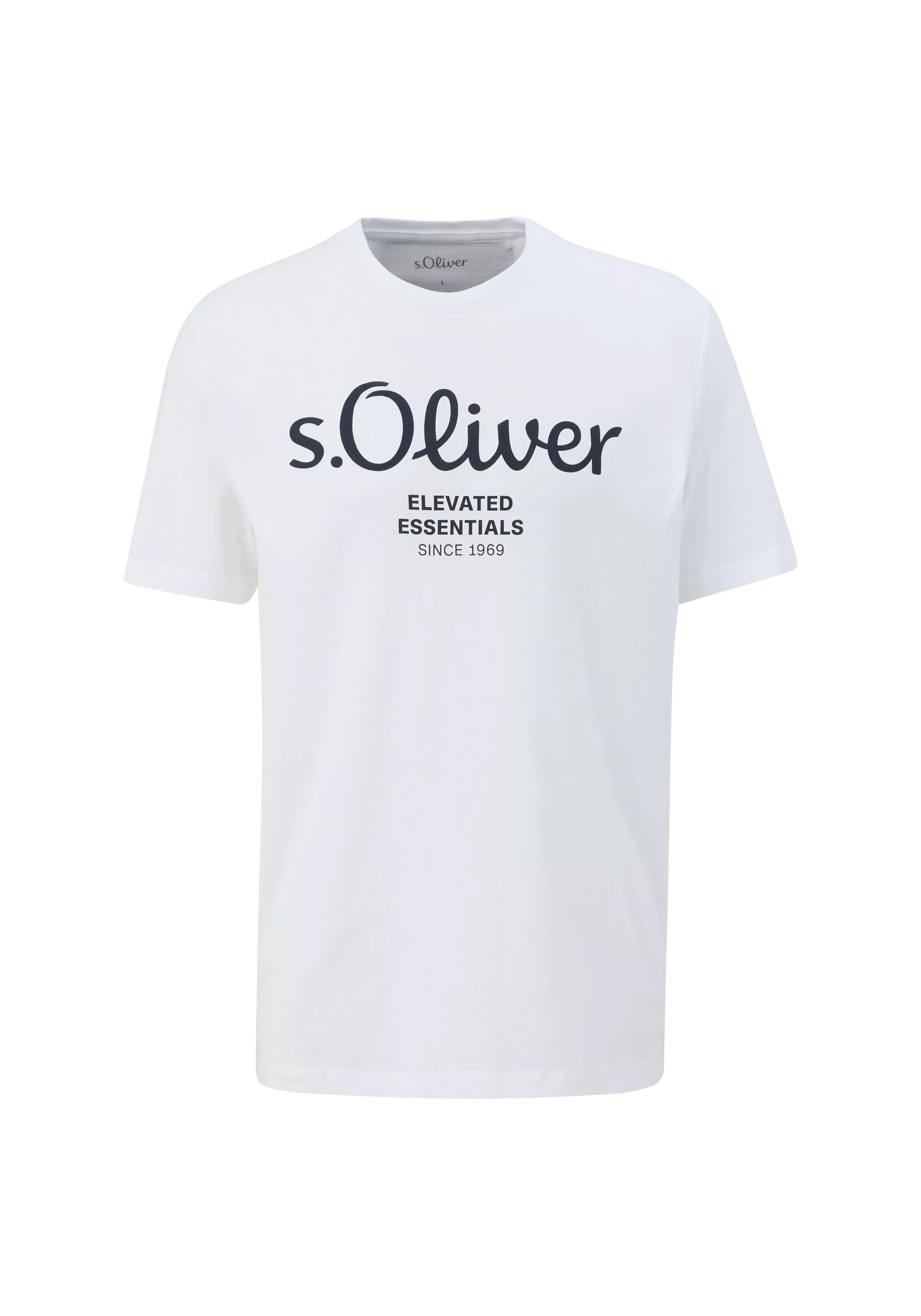 s.Oliver T-Shirt "T-Shirt Logo T-Shirt 1er Pack" günstig online kaufen