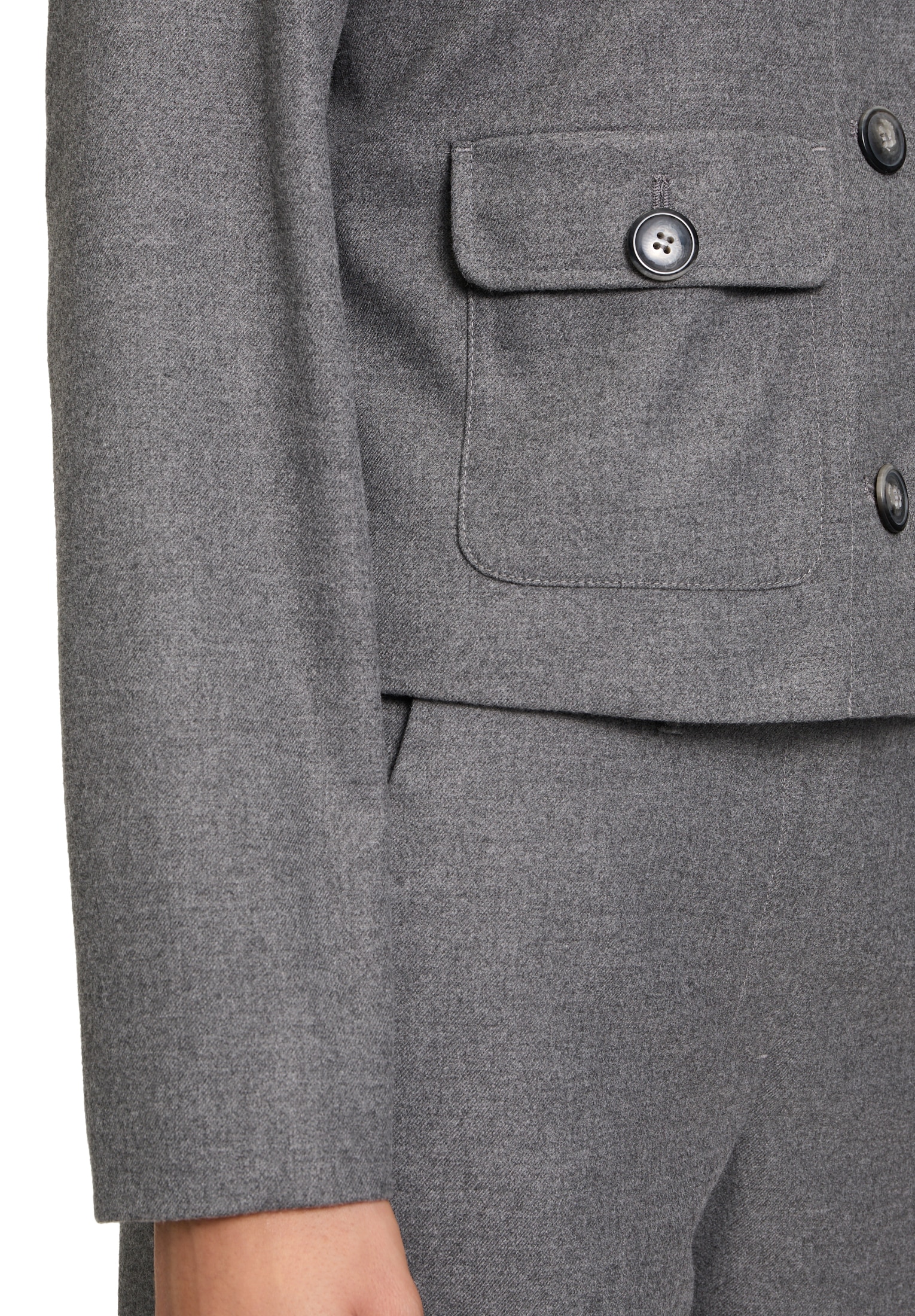 Betty Barclay Jackenblazer »Betty Barclay Damen Blazer-Jacke langarm«, Material