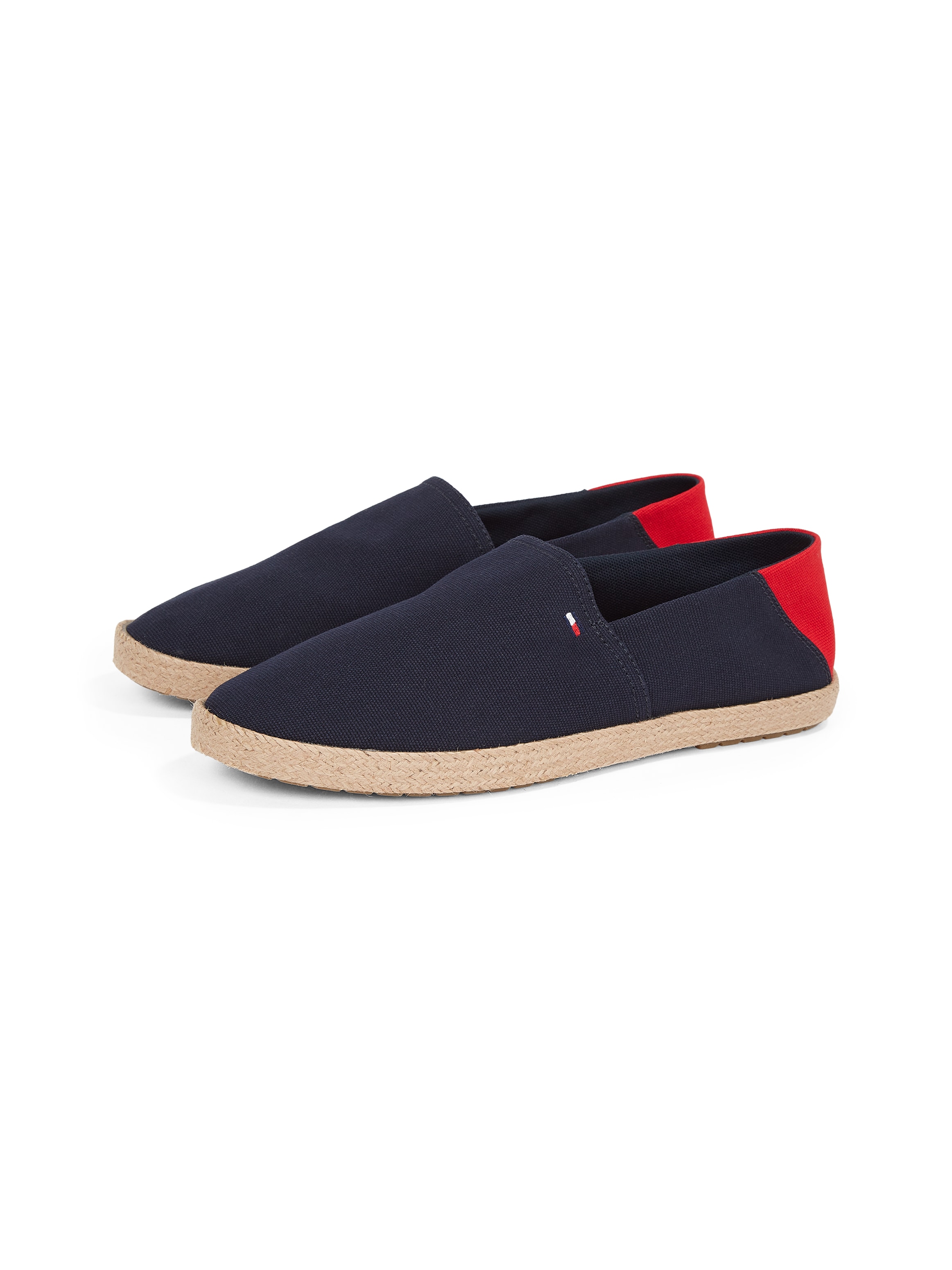 Tommy Hilfiger Slipper "HILFIGER ESPADRILLE CORE TEXTILE", Schlupfschuh, Es günstig online kaufen