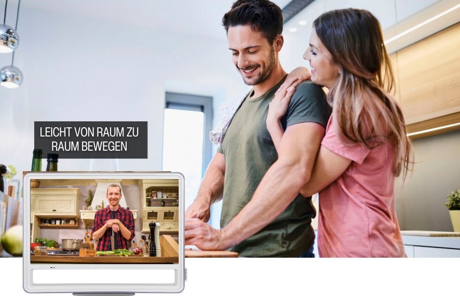 Telefunken LED-Fernseher »TV WITH ME ML24L«, HD-ready, Smart-TV