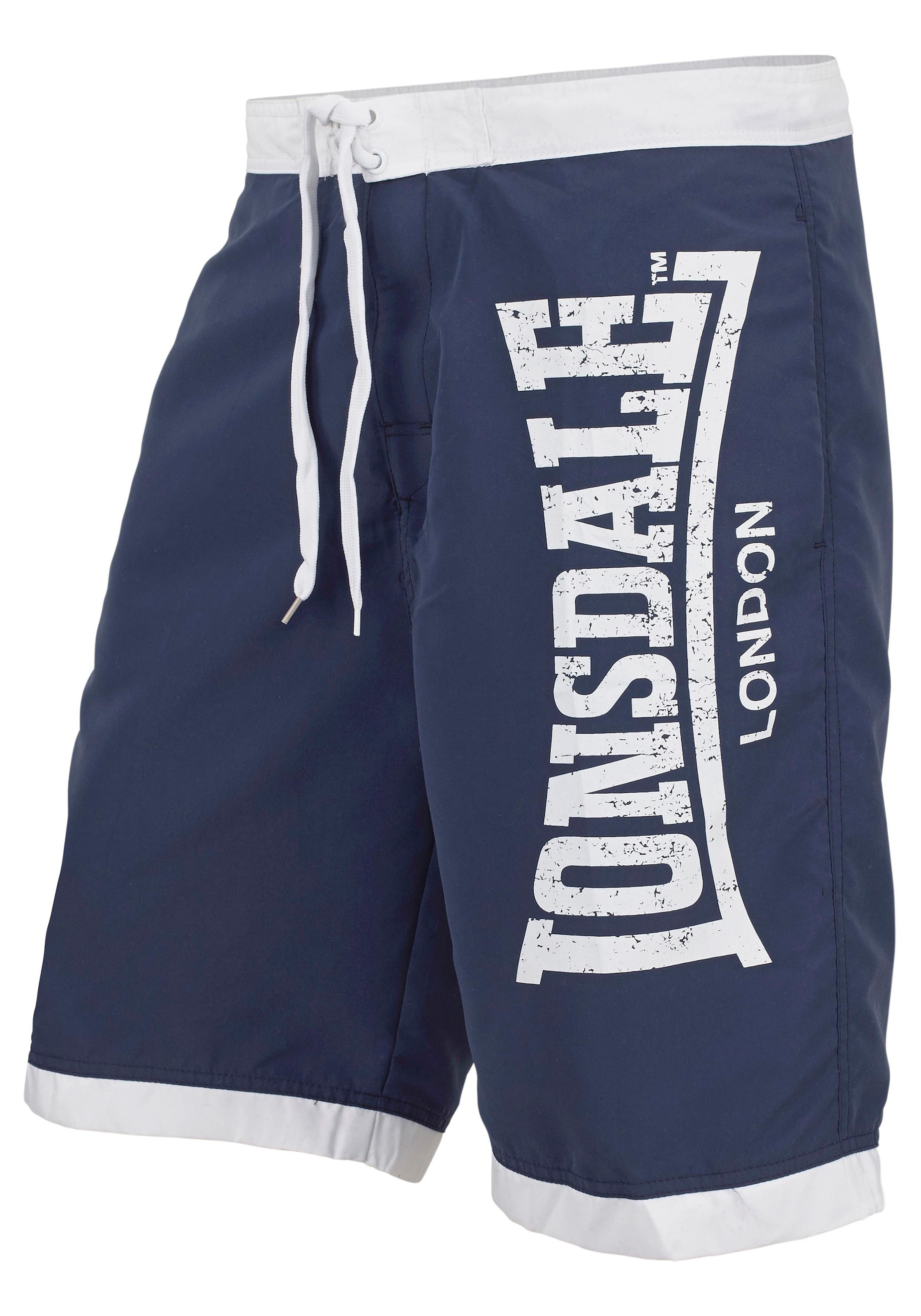 Lonsdale Boardshorts »Beach Short CLENNELL«, Badeshorts, Innenhose aus Mesh