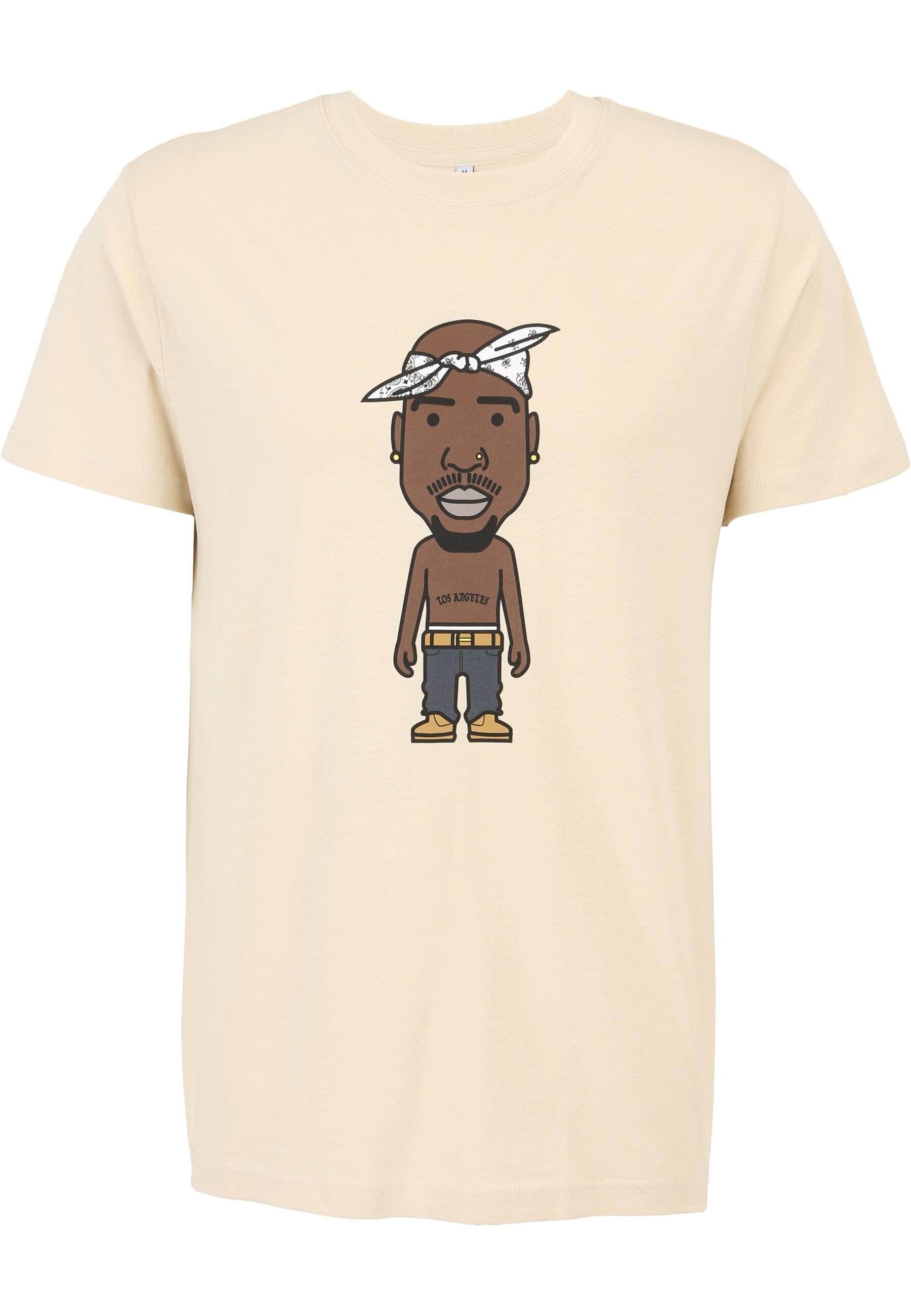 MisterTee Kurzarmshirt "MisterTee Herren LA Sketch Tee" 1 Stk. tlg. günstig online kaufen