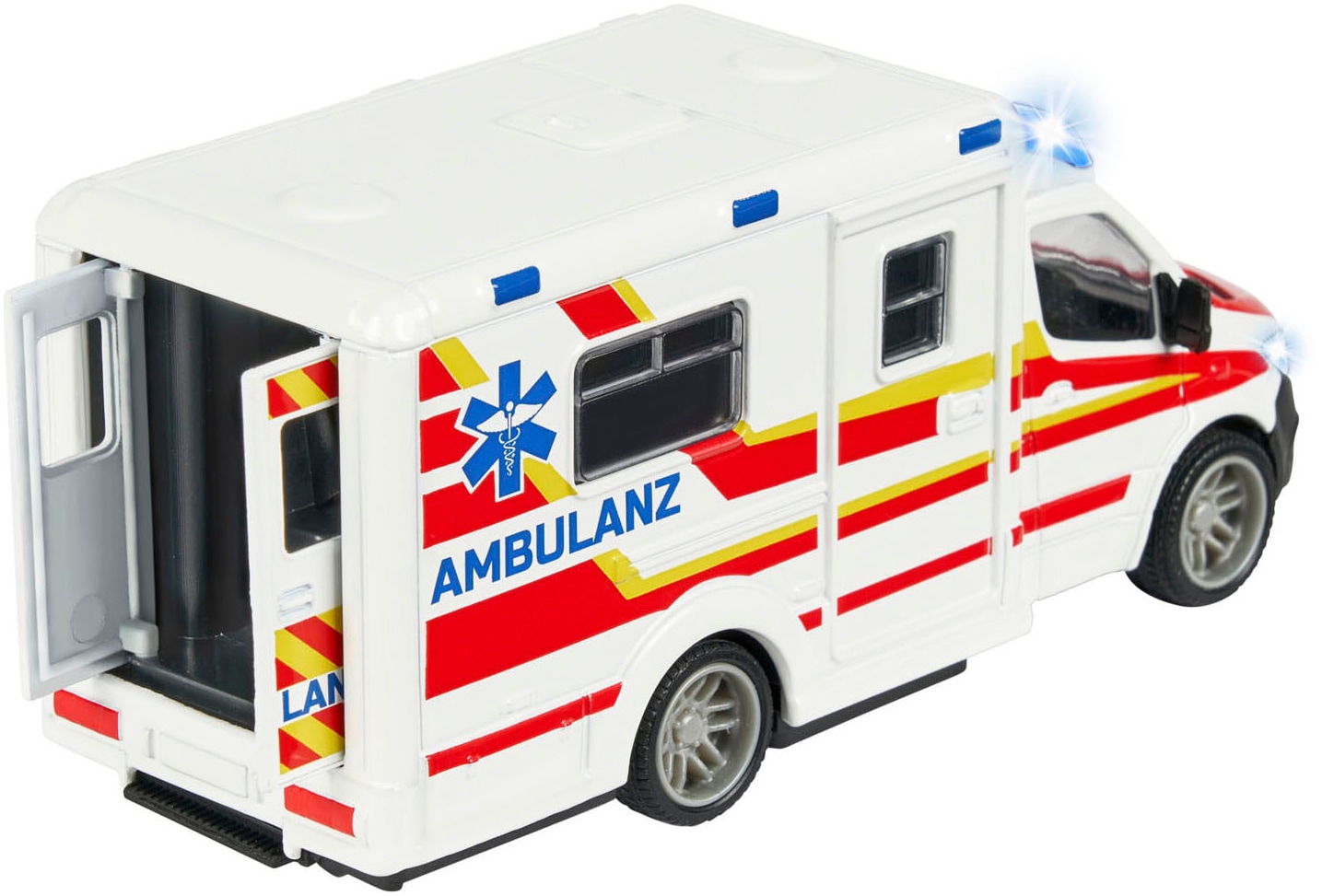 majORETTE Spielzeug-Krankenwagen »Mercedes-Benz Sprinter Ambulance«, mit Licht und Sound