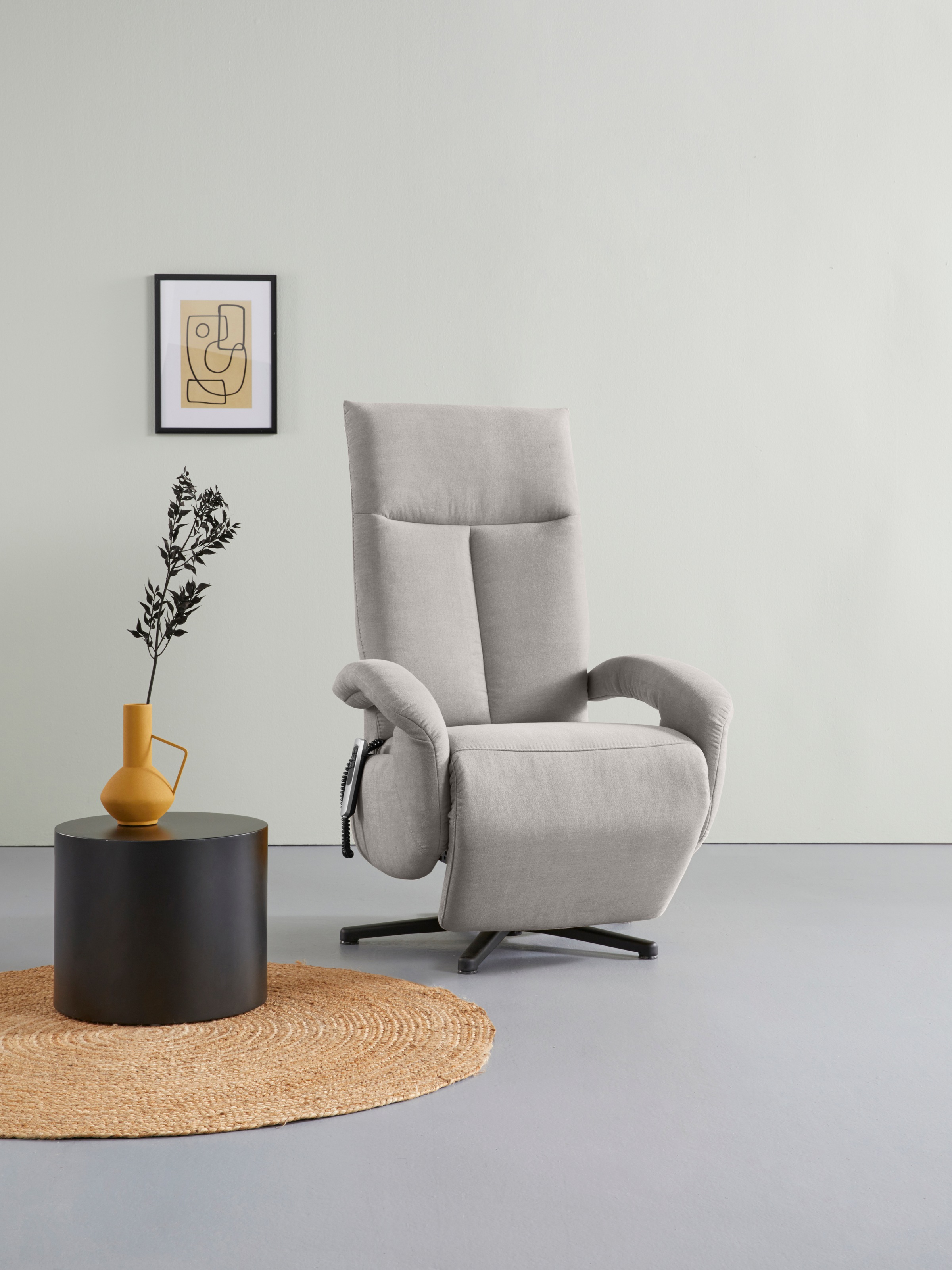 Places of Style TV-Sessel »Birkholm«, wahlweise manuell, mit zwei Motoren  oder mit Akku oder mit 2 Motoren kaufen | BAUR