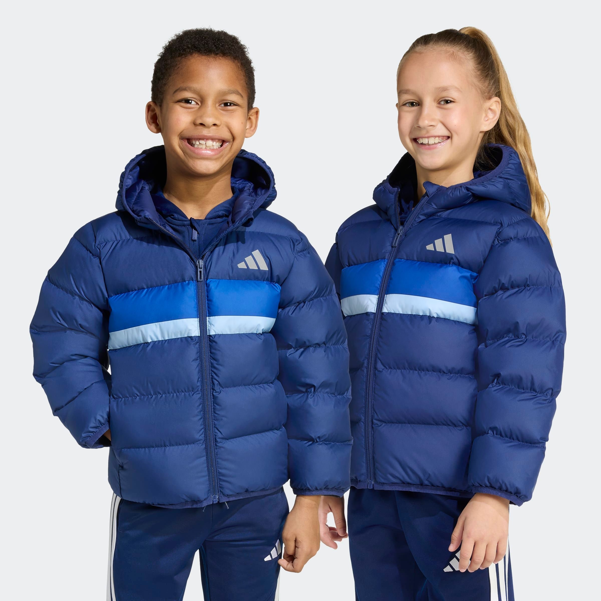 adidas Sportswear Steppjacke "KUNSTDAUNEN KINDER" für Kinder, mit Reißverschluss