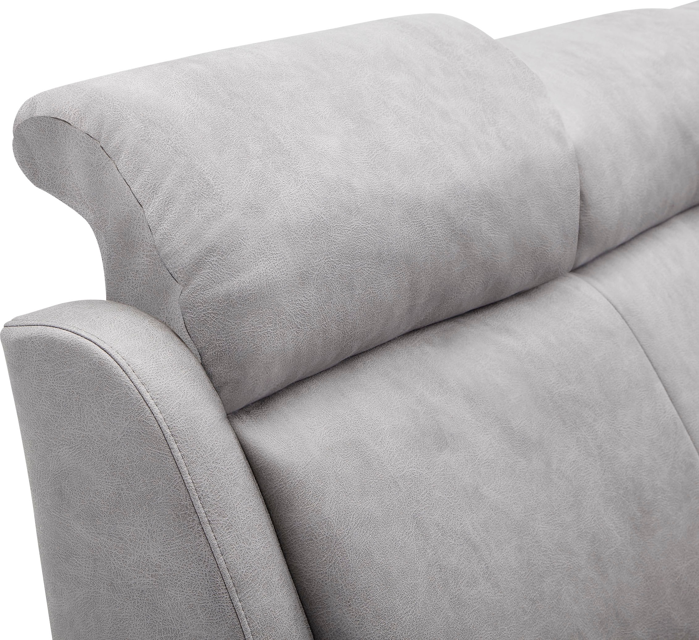VILLA BECK 3-Sitzer »Varese«, (1 St.), Kopfteilverstellung, wahlweise mit Sitzvorzug, in Sitzhöhe 49 cm