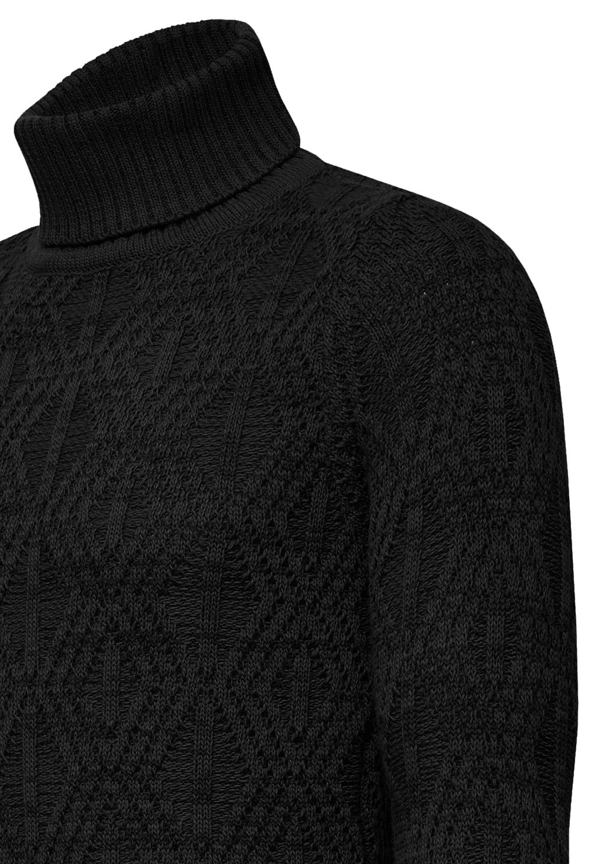 Rusty Neal Rollkragenpullover, in modischem Design