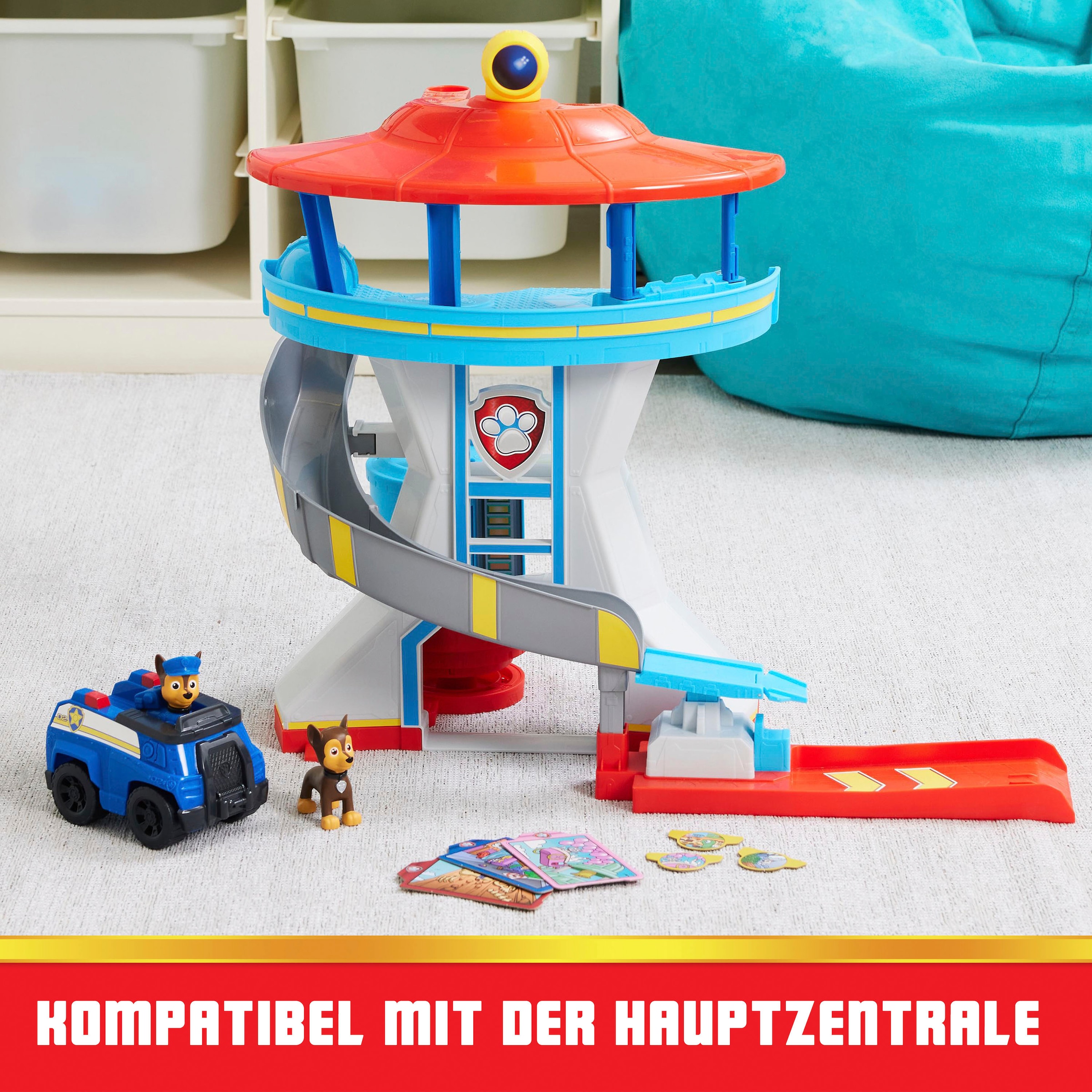 Spin Master Spielzeug-Auto »PAW Patrol, Recycling-Fahrzeug mit Rocky-Figur«