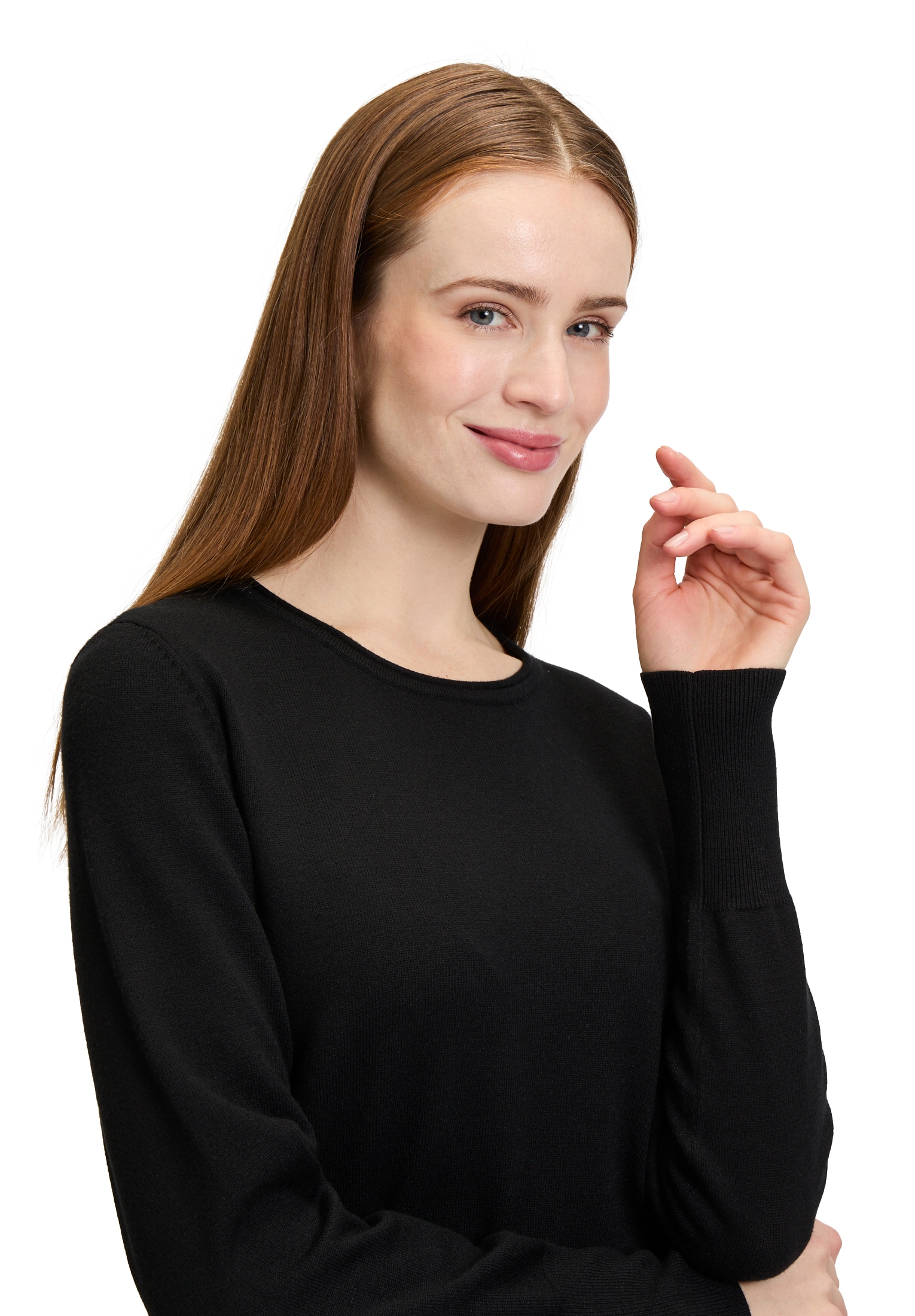 Betty Barclay Strickkleid »Betty Barclay Damen Strickkleid mit Rundhalsausschnitt«, Material